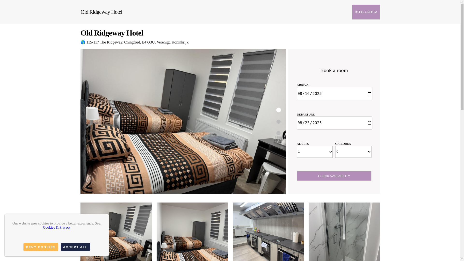 website screenshot of https://old-ridgeway-hotel.com.es/