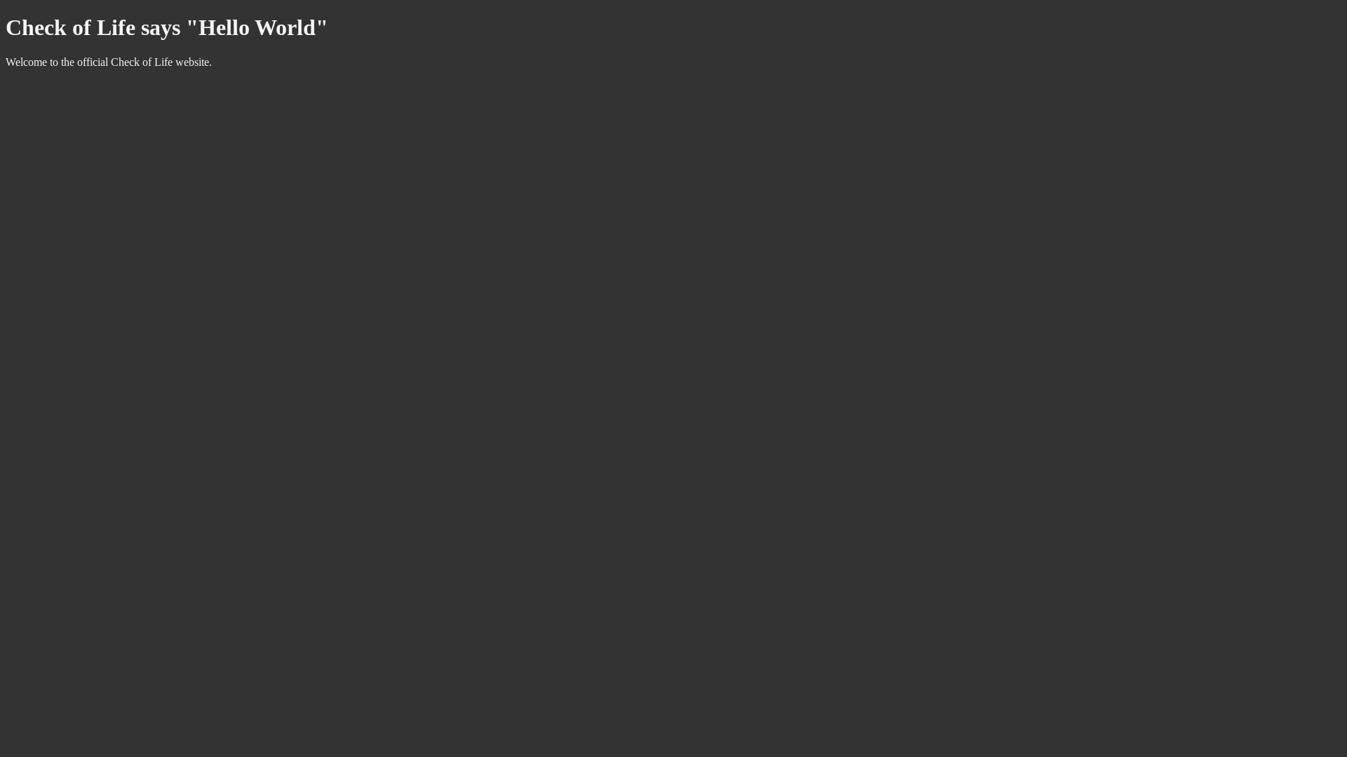 website screenshot of https://checkoflife.pages.dev/