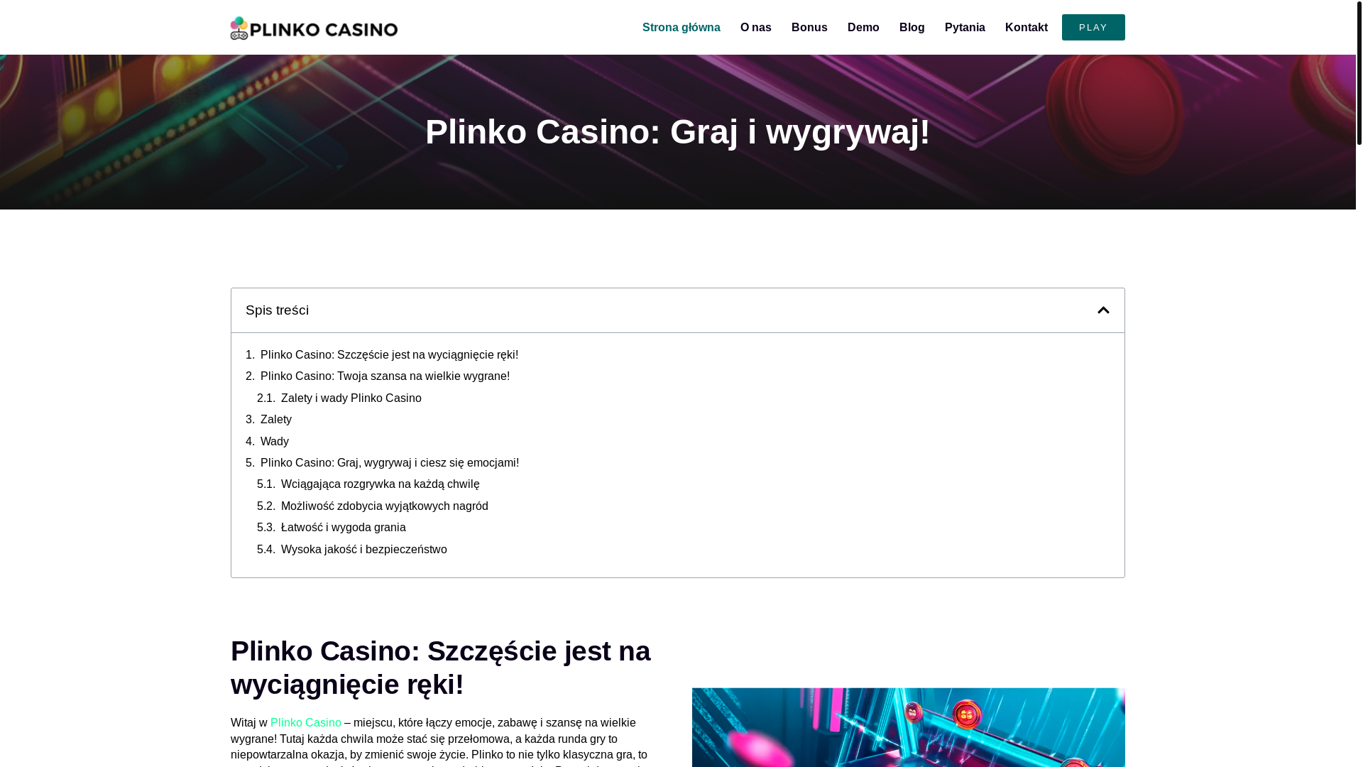 website screenshot of https://plinko-casino-net-pl.pages.dev/