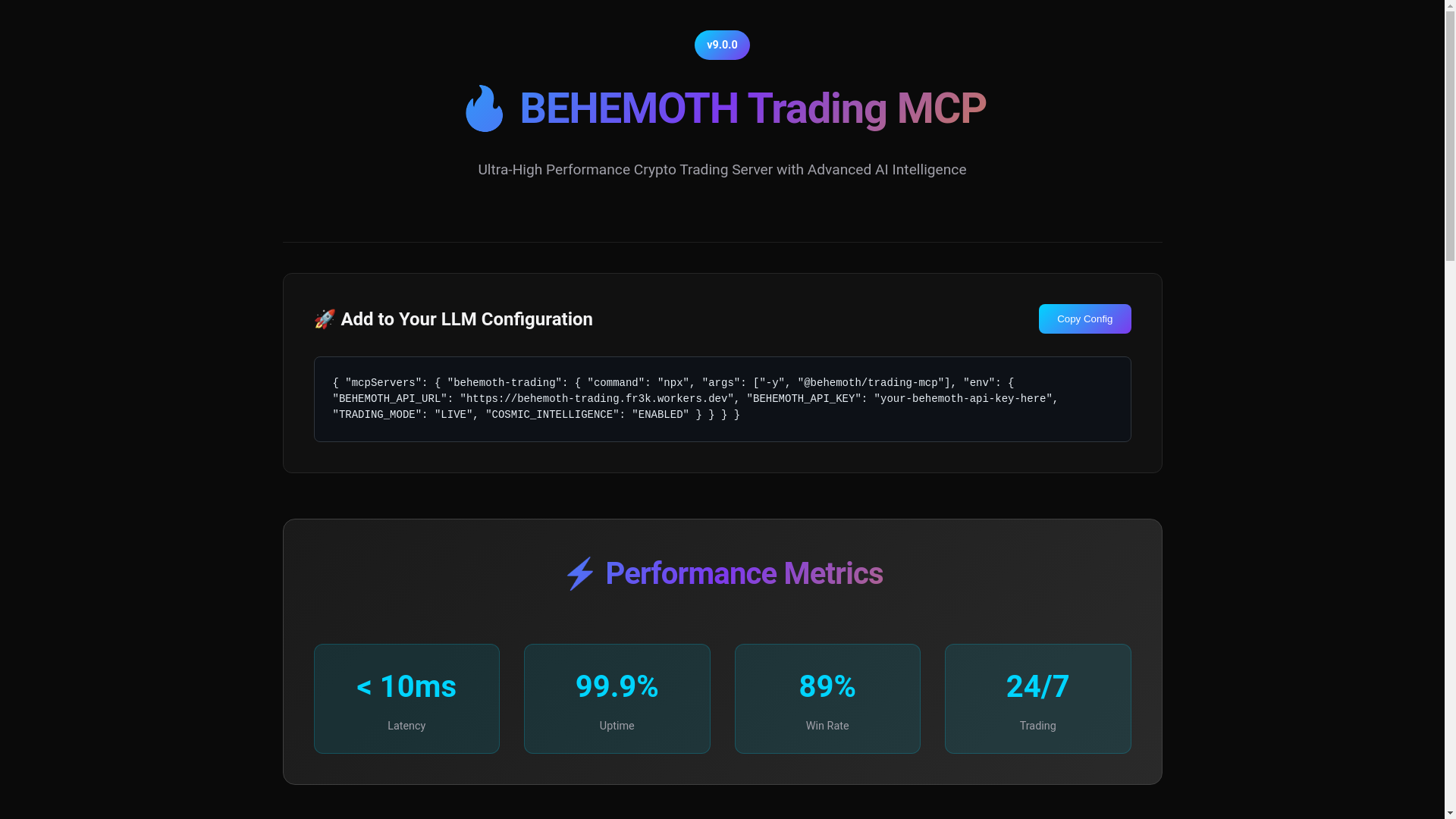 website screenshot of https://behemoth-trading-mcp.pages.dev/