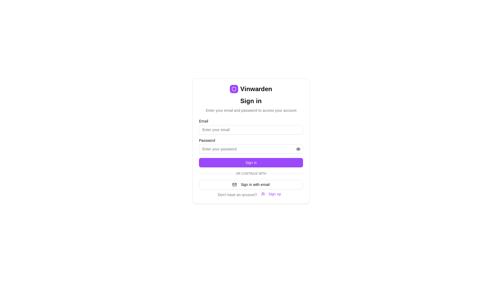 website screenshot of https://vinwarden-console.pages.dev/