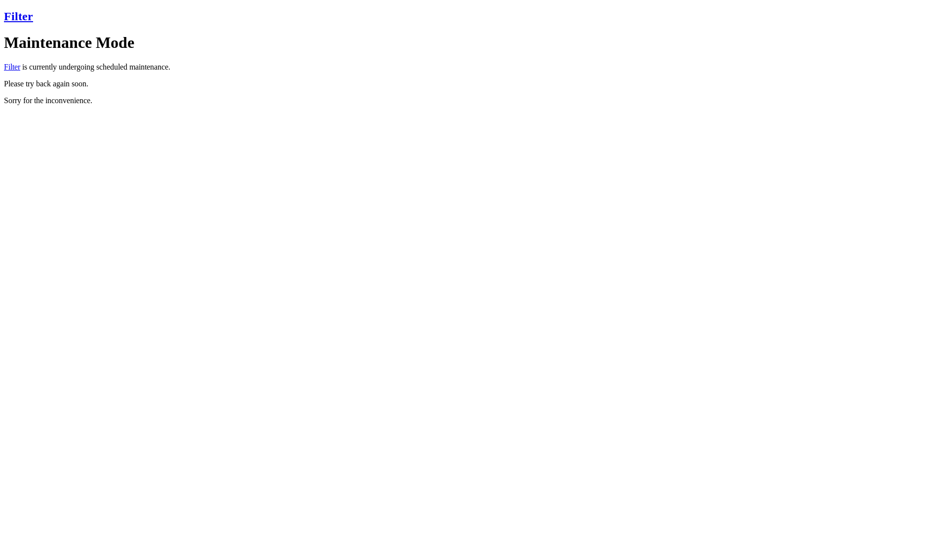 website screenshot of https://filter-paypal.com/