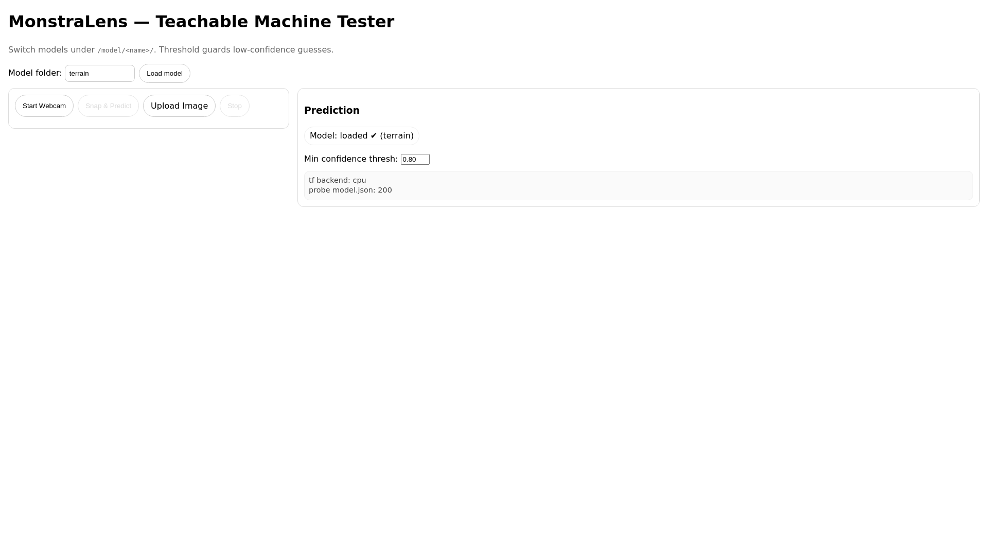 website screenshot of https://monstralens.pages.dev/