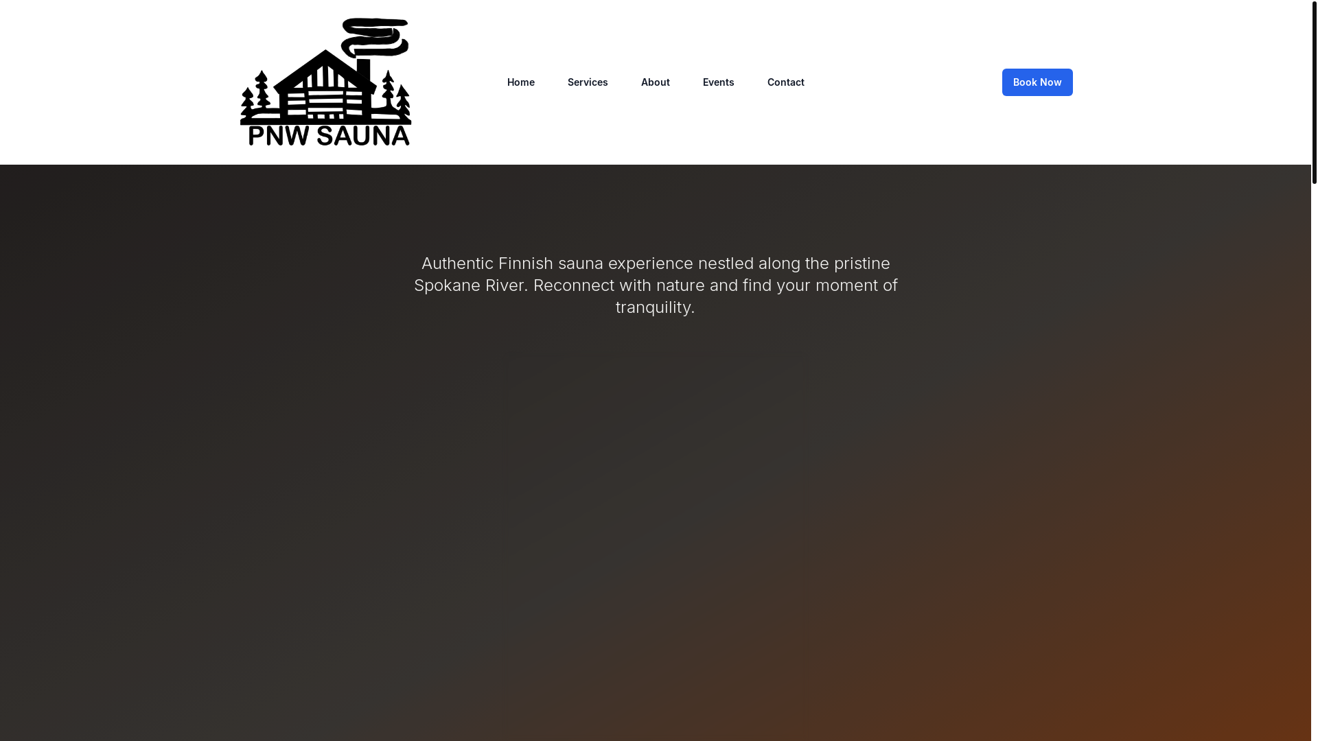 website screenshot of https://pnwsauna.pages.dev/