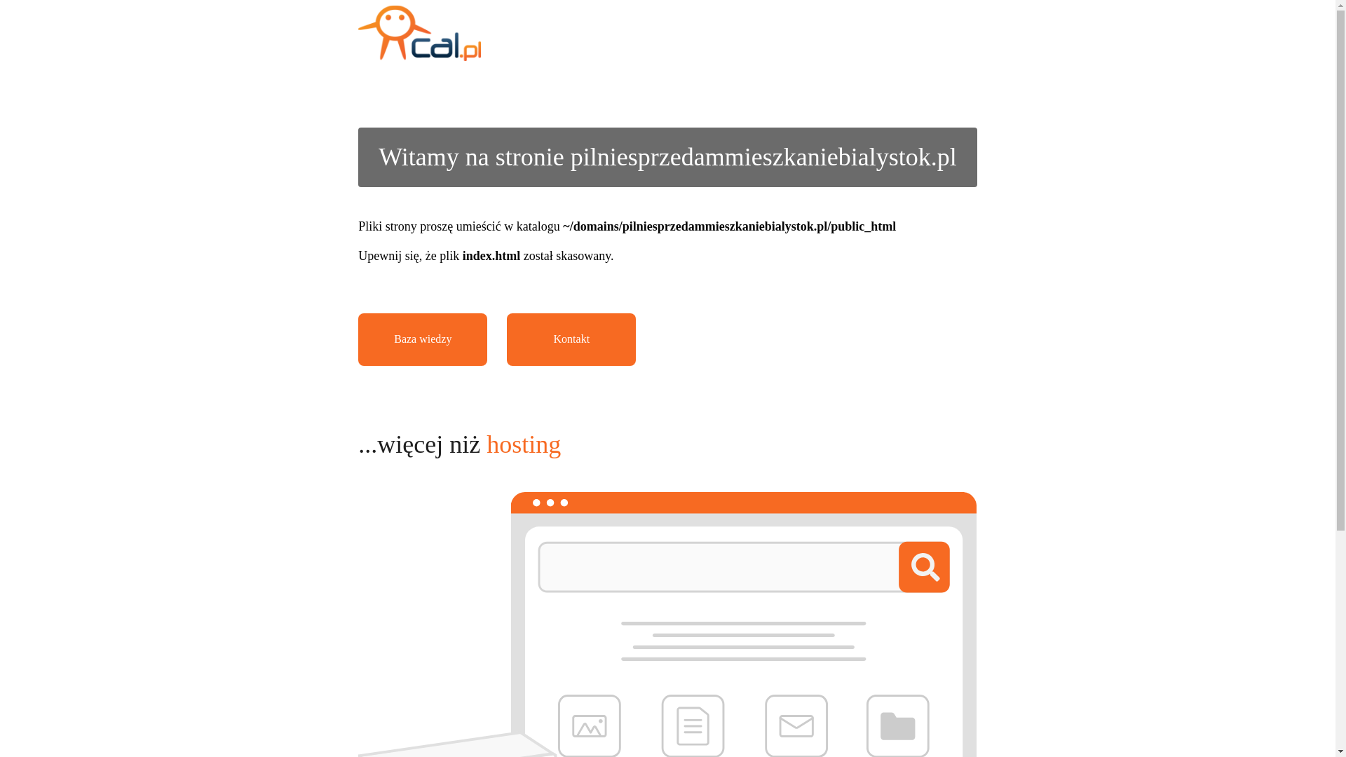 website screenshot of https://pilniesprzedammieszkaniebialystok.pl/