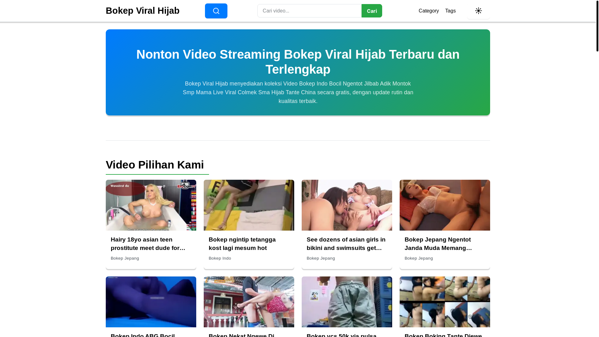 website screenshot of https://bokepviralhijab.pages.dev/