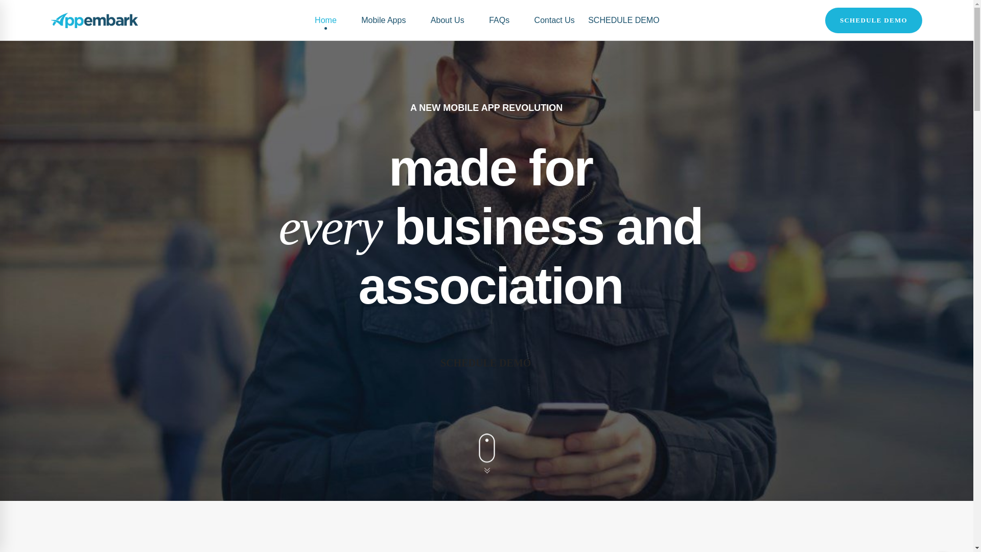 website screenshot of https://appembarkstep.com/