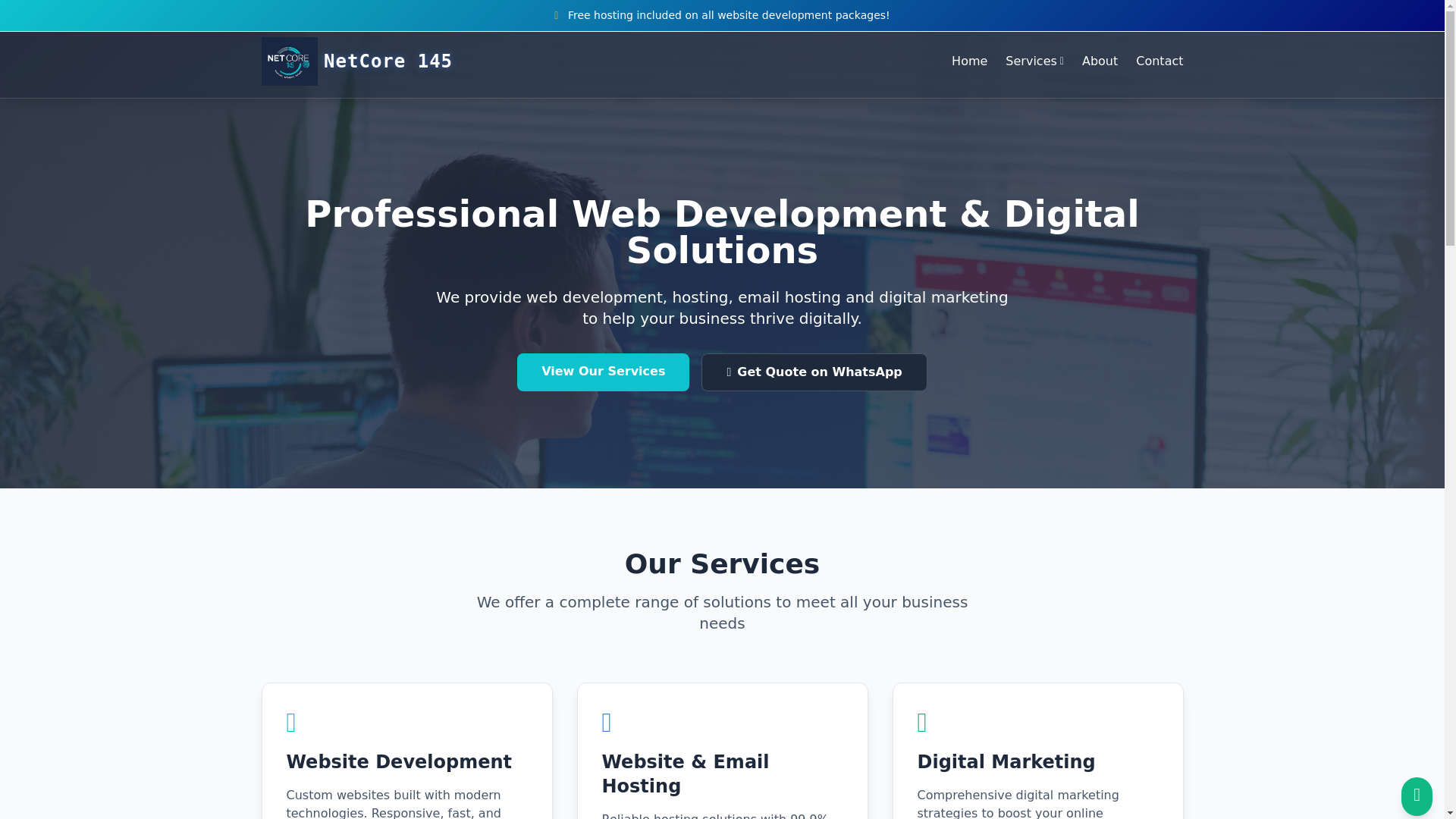 website screenshot of https://netcore145.pages.dev/