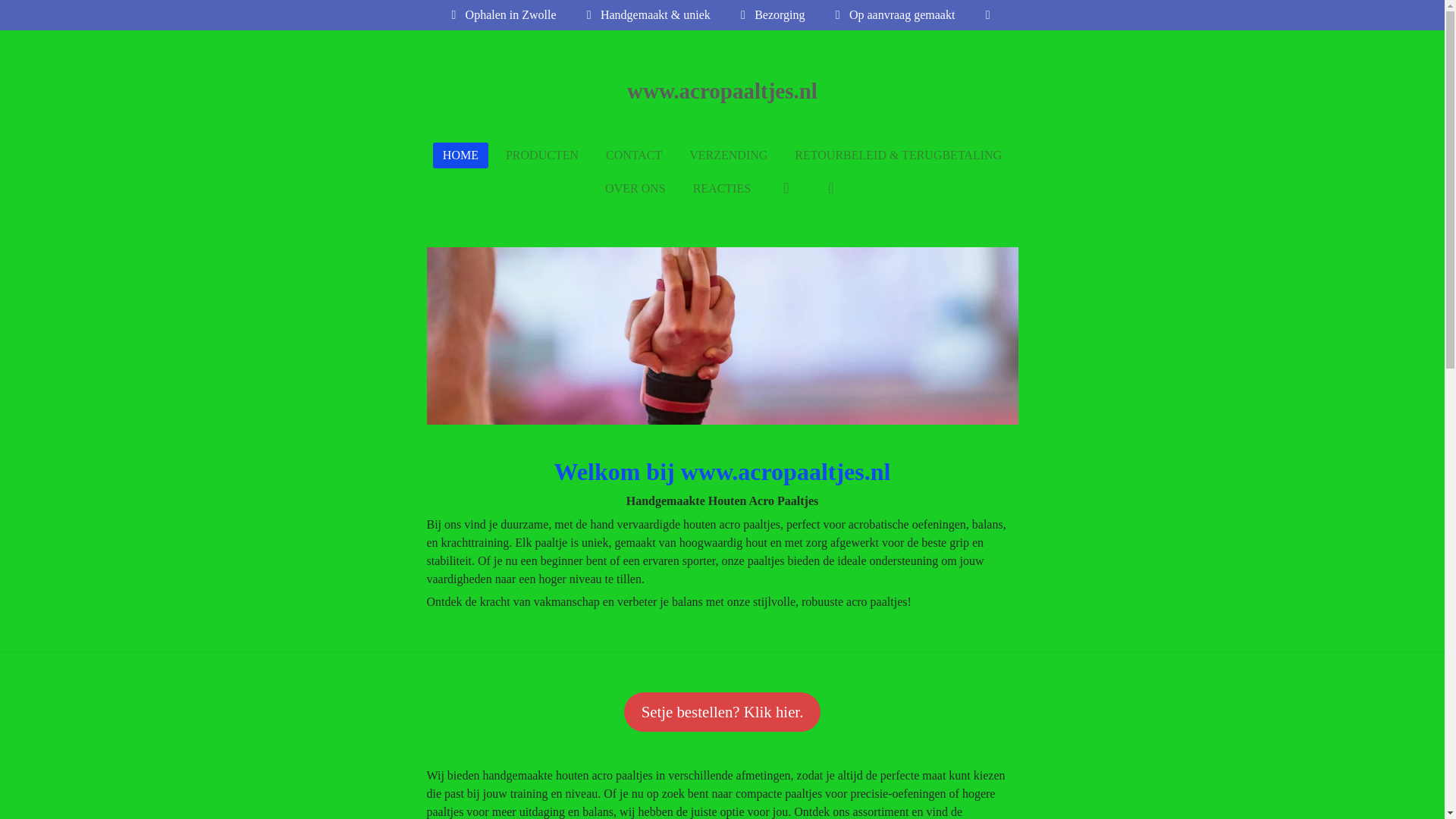 website screenshot of https://acropaaltjes.com/