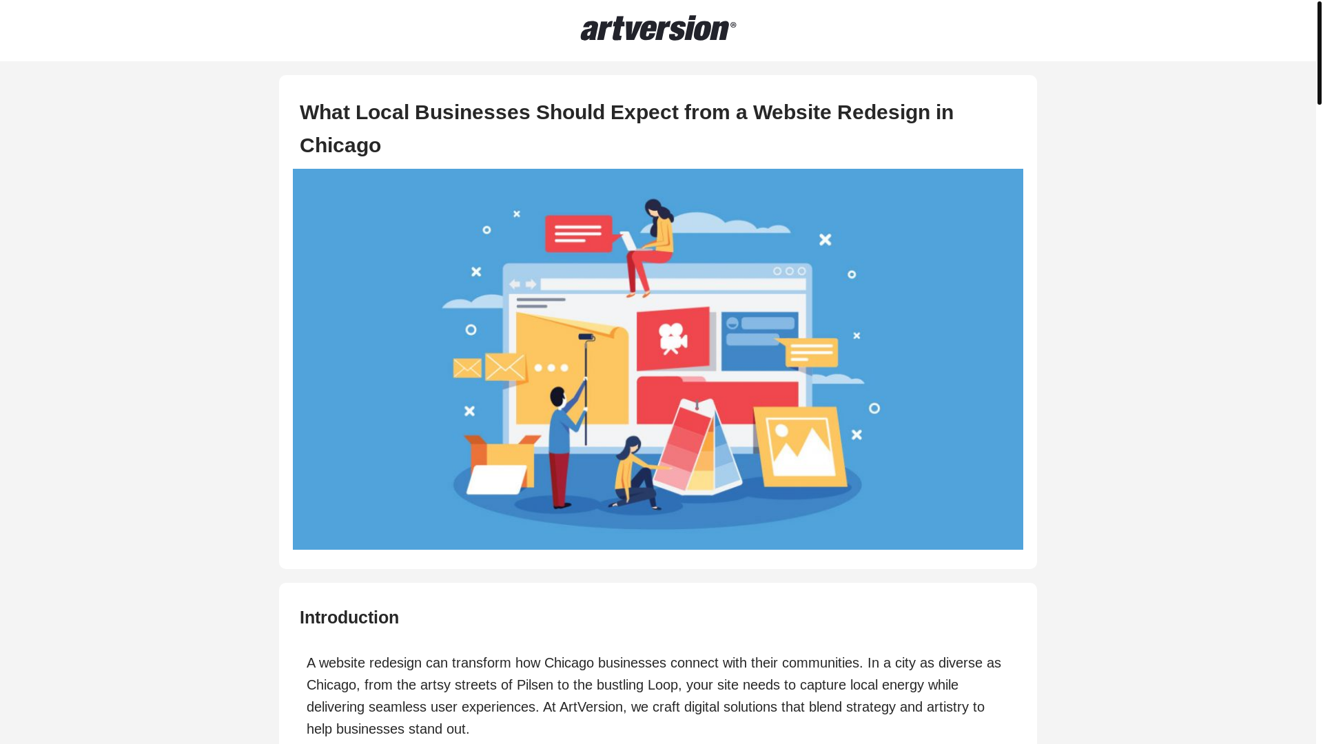 website screenshot of https://artversion-chicago.pages.dev/