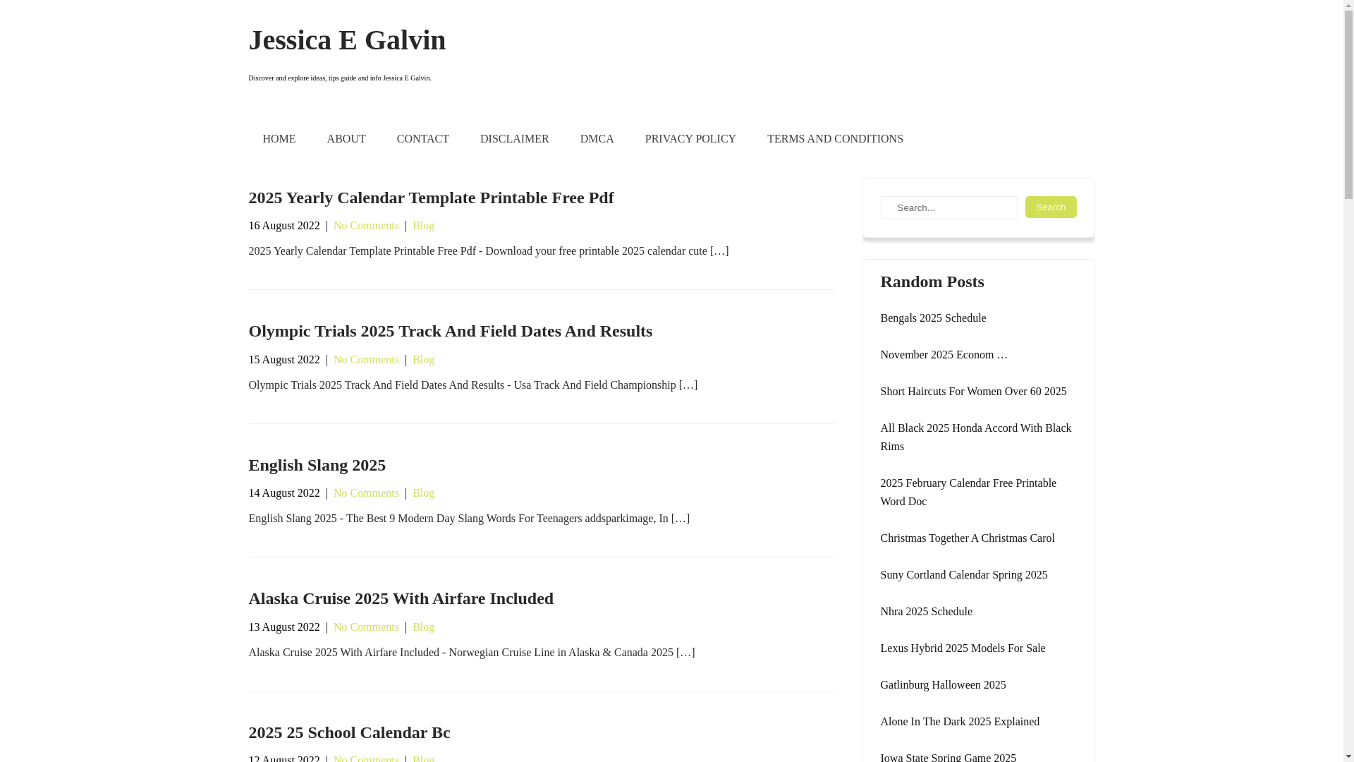 website screenshot of https://jessicaegalvin.pages.dev/