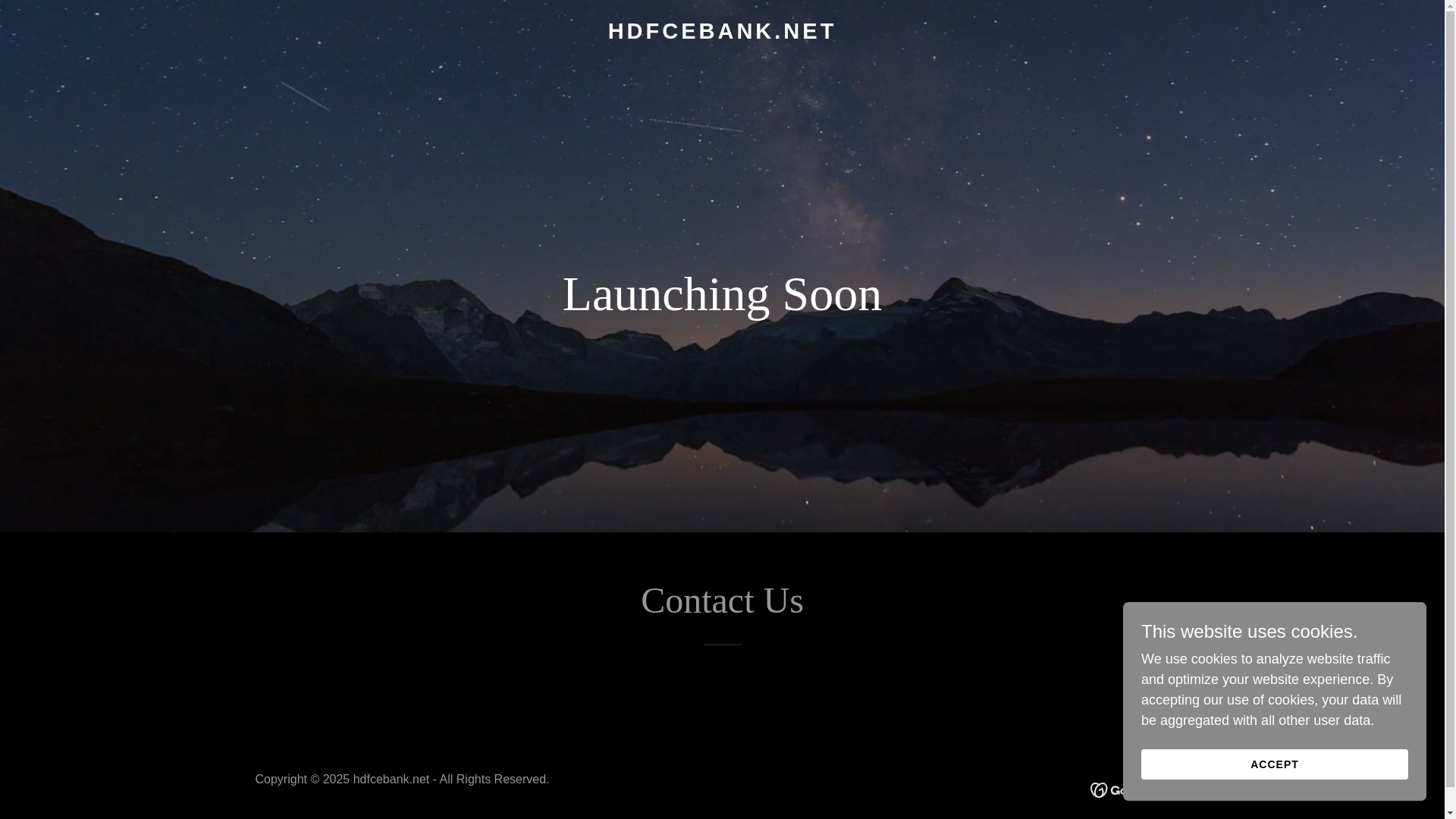 website screenshot of https://hdfcebank.net/