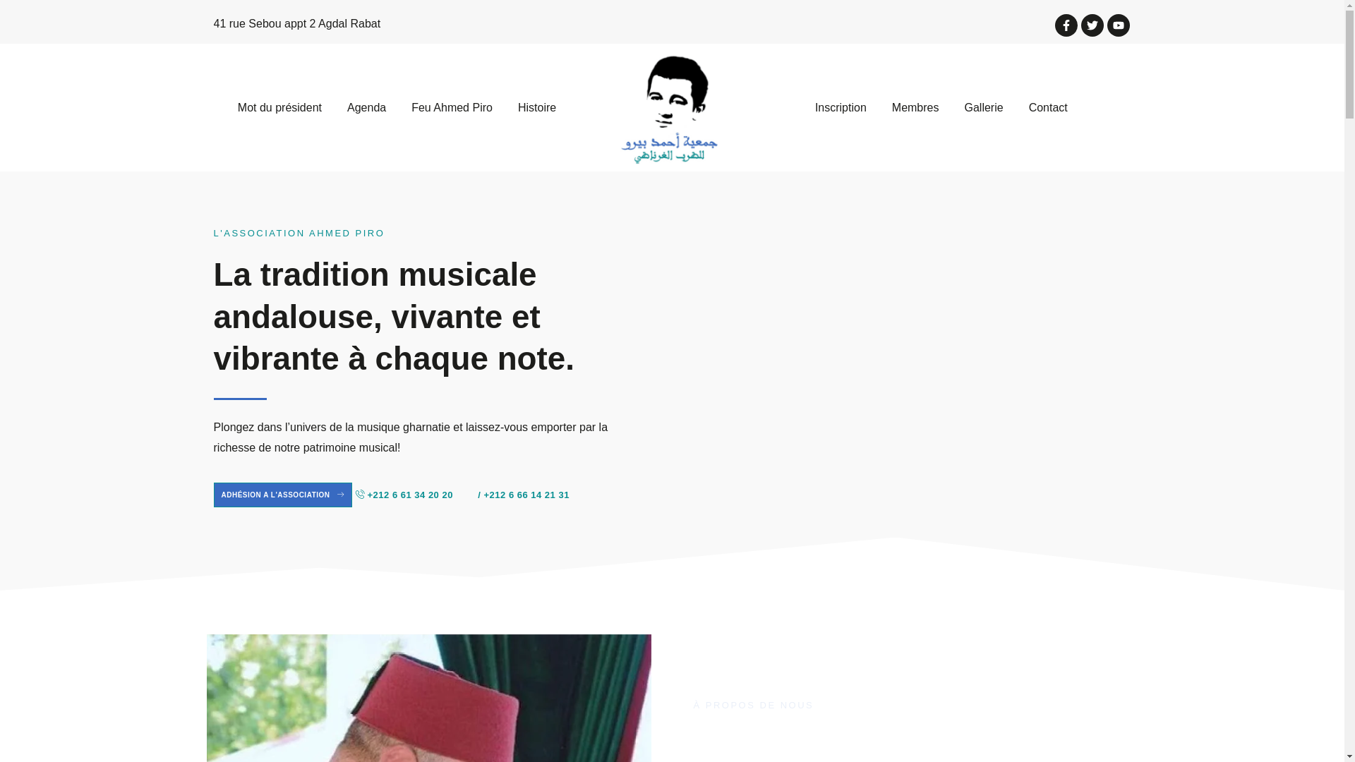 website screenshot of https://ahmedpiro-gharnati.ma/