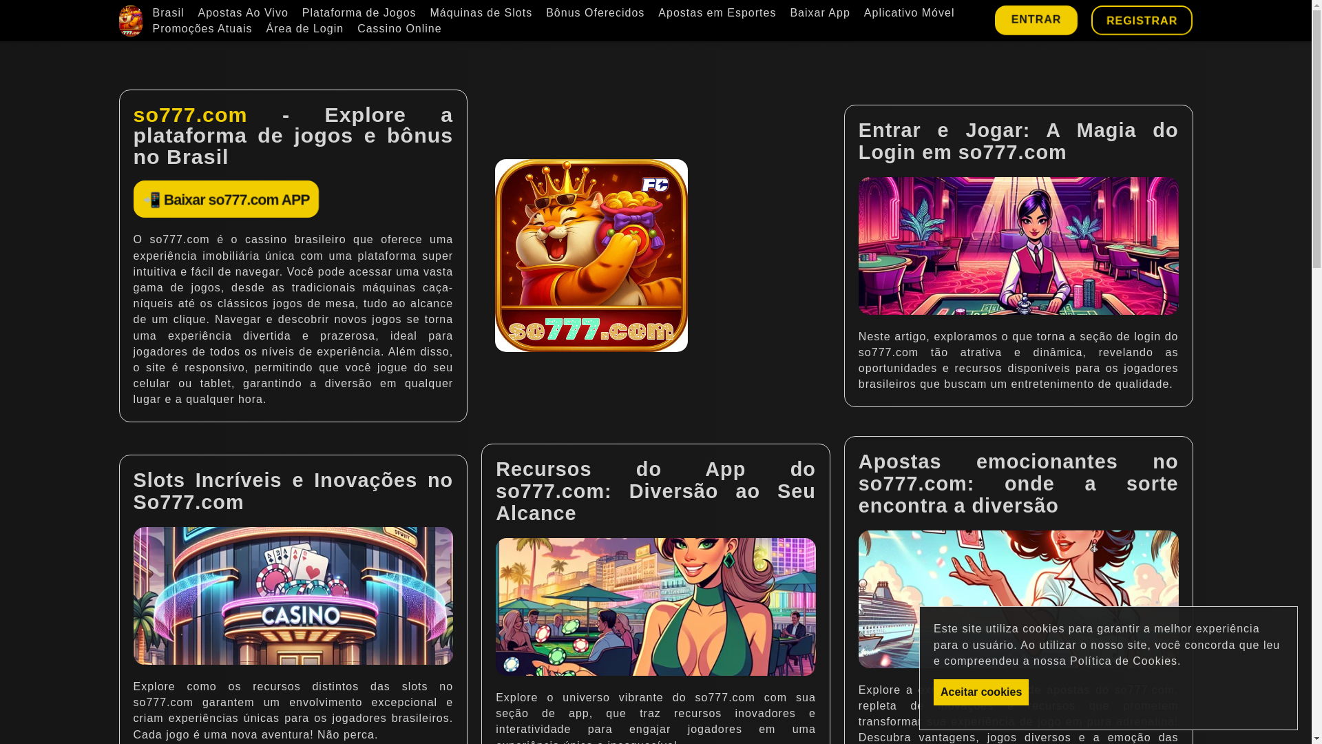 website screenshot of https://so777-com.com/