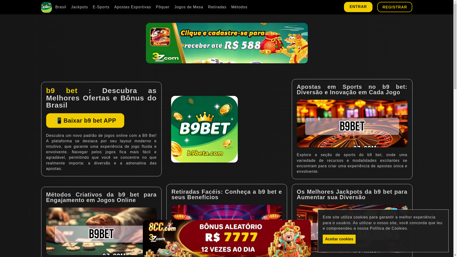 website screenshot of https://b9beta.com/