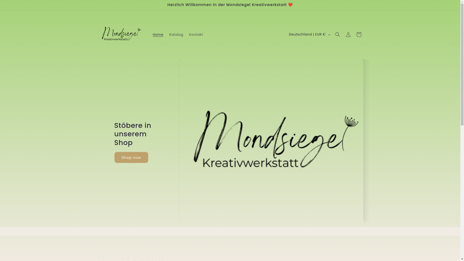 website screenshot of https://mondsiegelkreativwerkstatt.com/