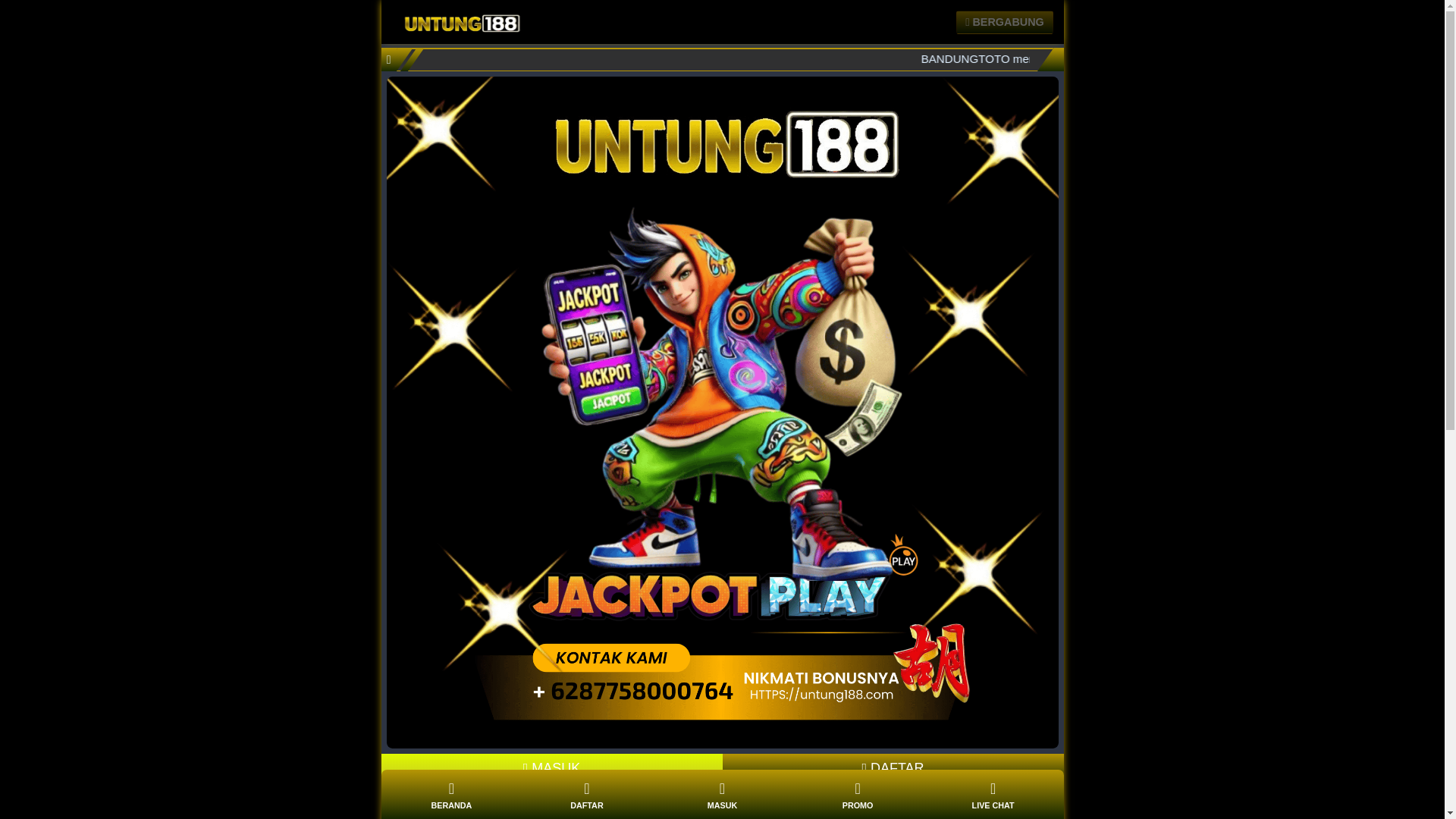 website screenshot of https://bandungtoto-daftar.pages.dev/