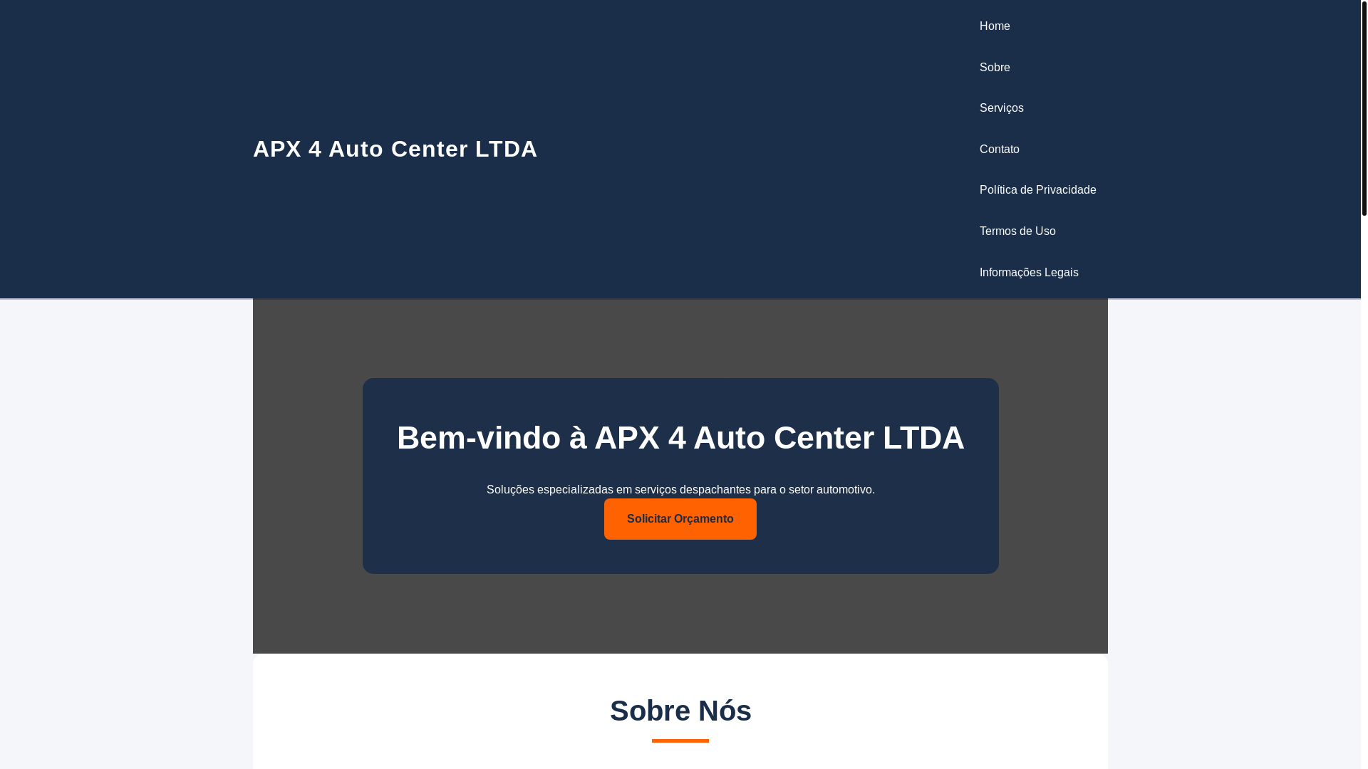 website screenshot of https://agendamento-online.xyz/