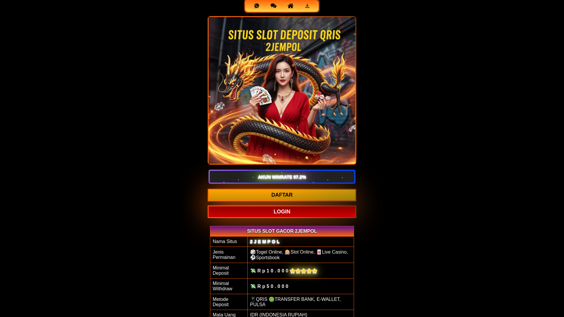 website screenshot of https://2jempol-rank1.pages.dev/