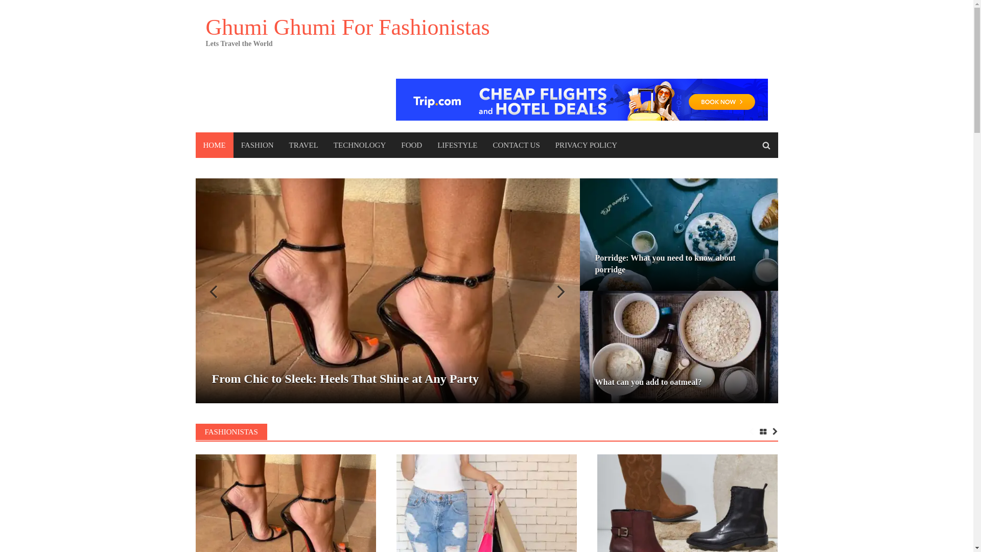 website screenshot of https://chalo-ghumi-ghumi.com/