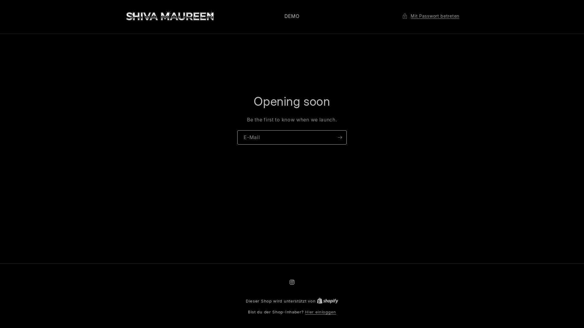 website screenshot of https://shivaandmaureen.com/
