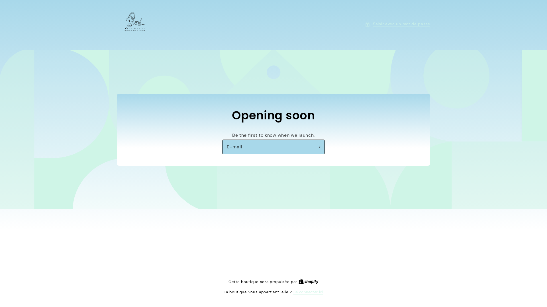 website screenshot of https://creablablaa.fr/