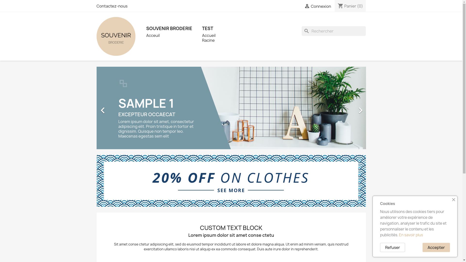 website screenshot of https://souvenirbroderie.com/
