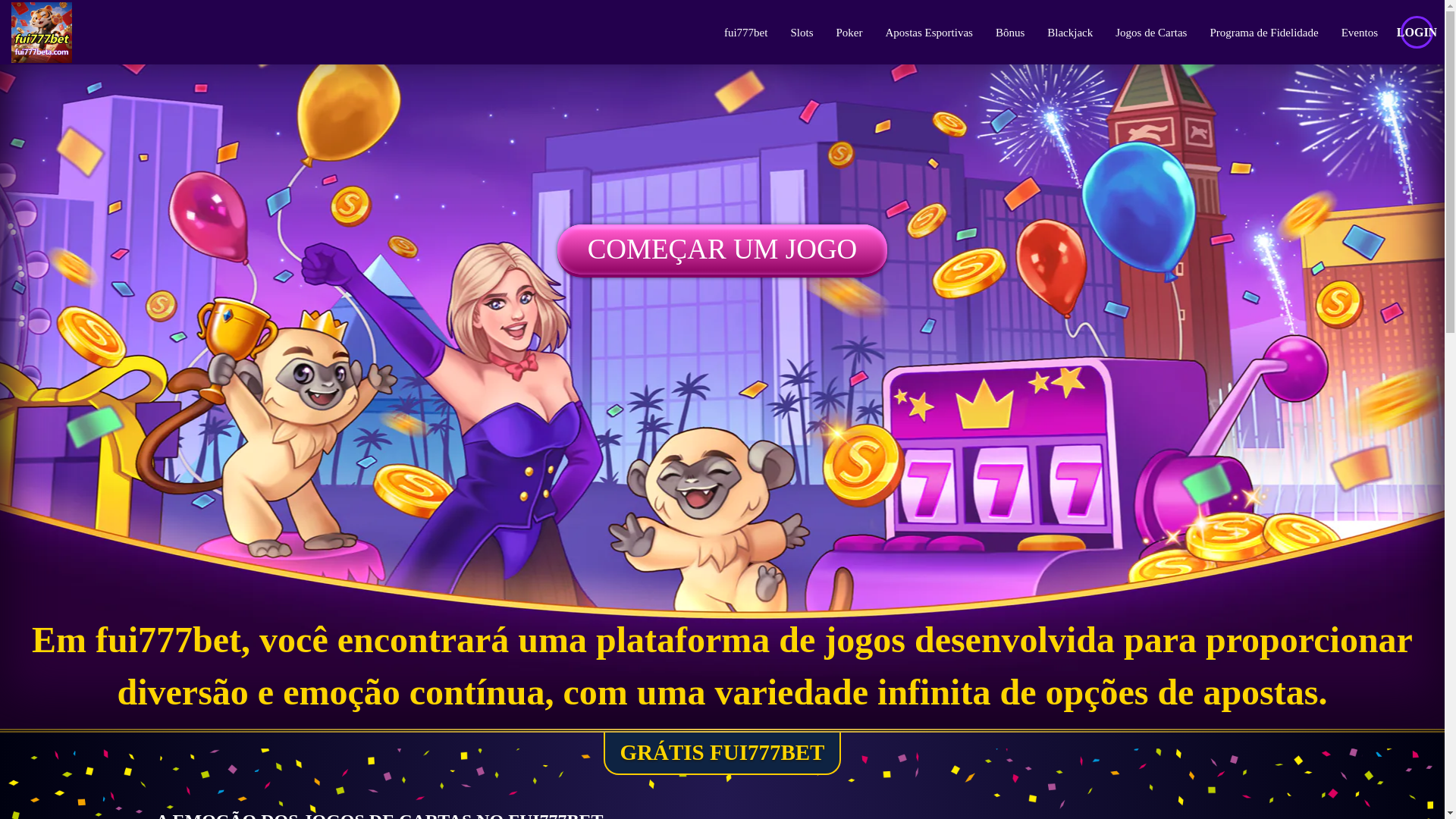 website screenshot of https://fui777beta.com/