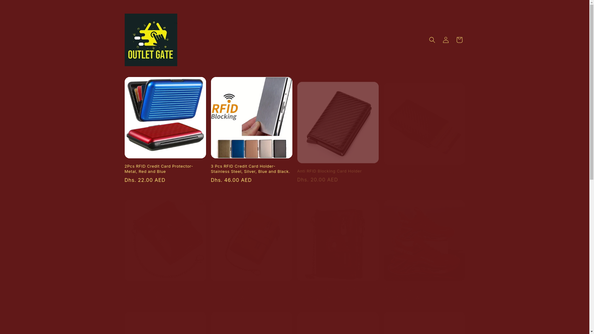website screenshot of https://outlet-gate.com/