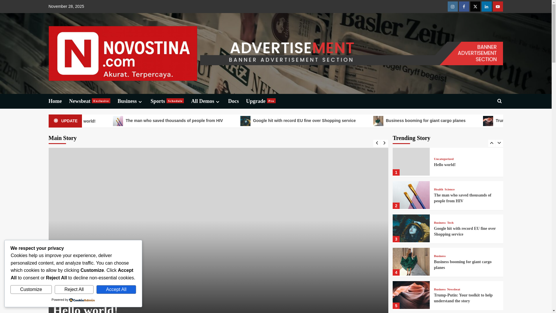 website screenshot of https://novostina.com/