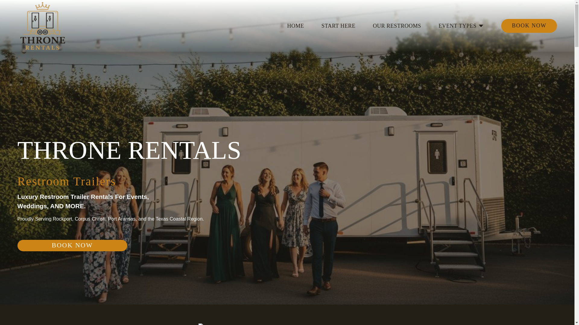 website screenshot of https://412thronerentals.com/