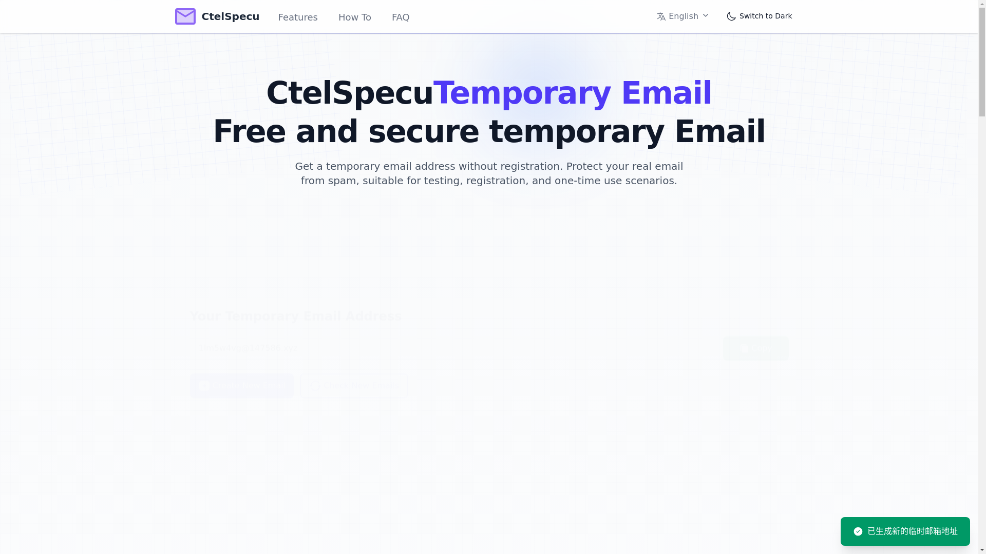 website screenshot of https://nuxttempemail.pages.dev/