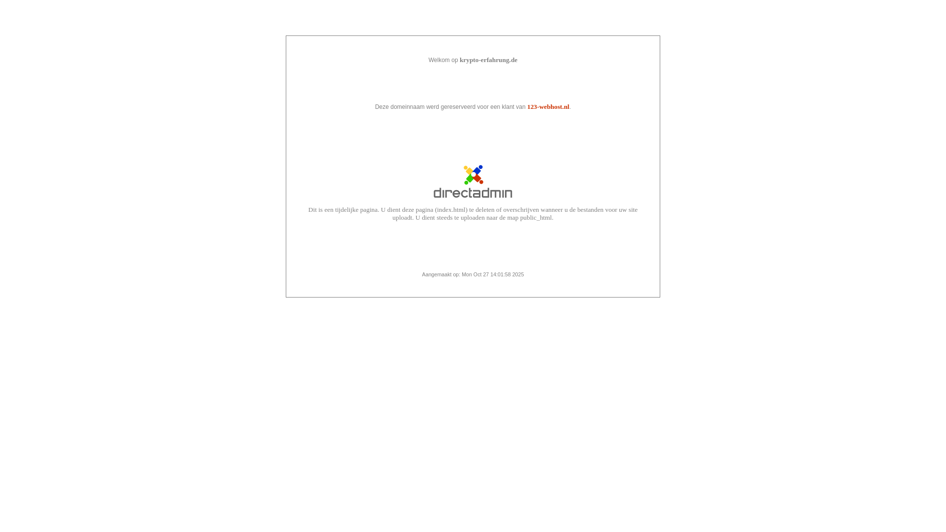 website screenshot of https://krypto-erfahrung.de/
