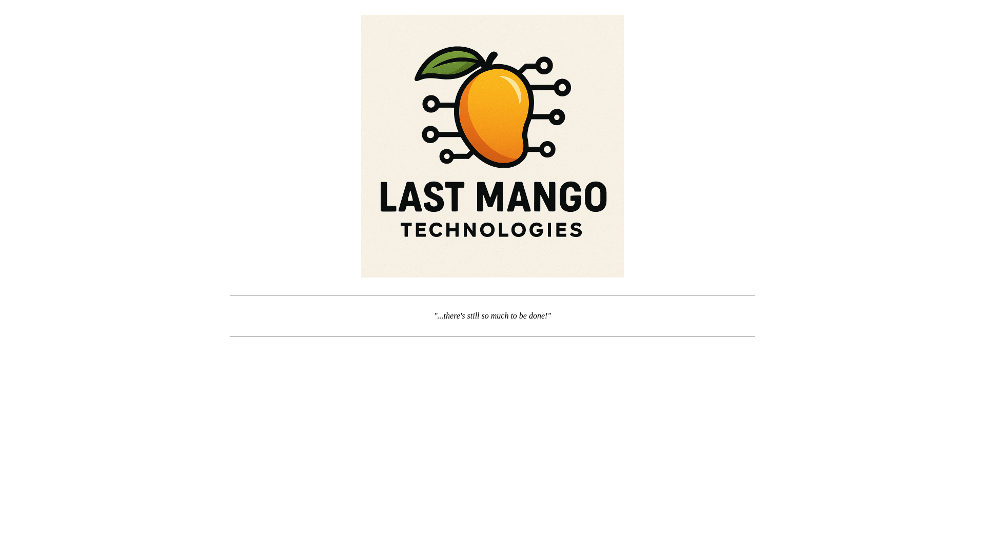 website screenshot of https://lastmangotech.com/