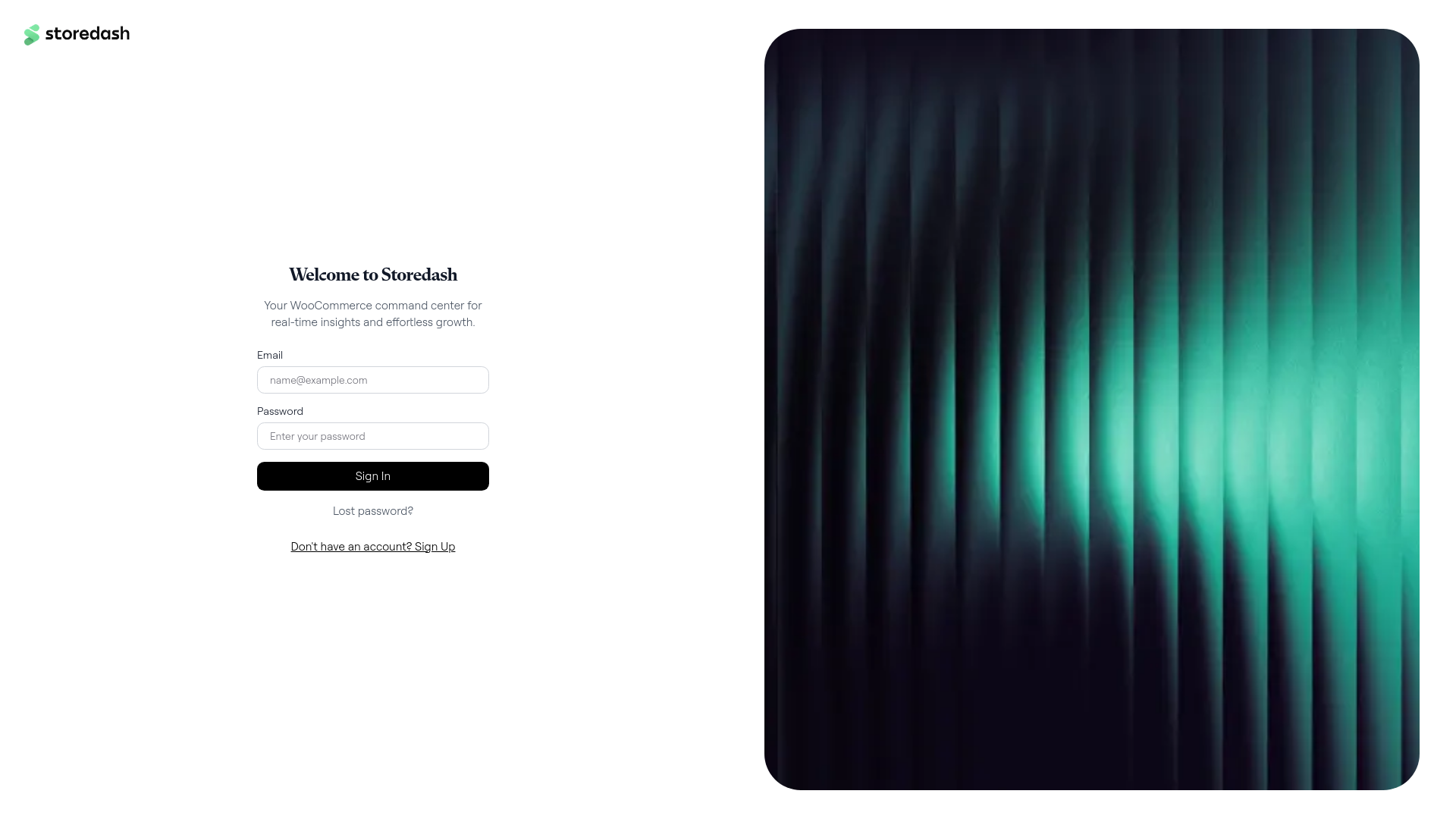 website screenshot of https://woo-dash-0fcdc.sevalla.app