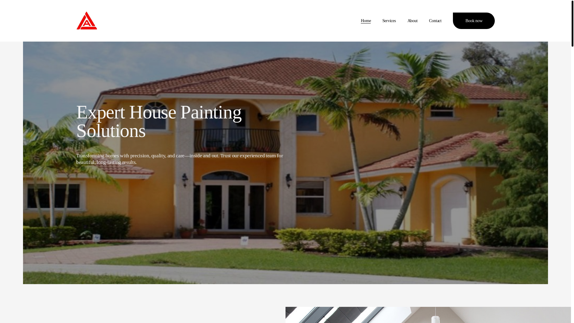 website screenshot of https://affordablehomepaintingpro.com/