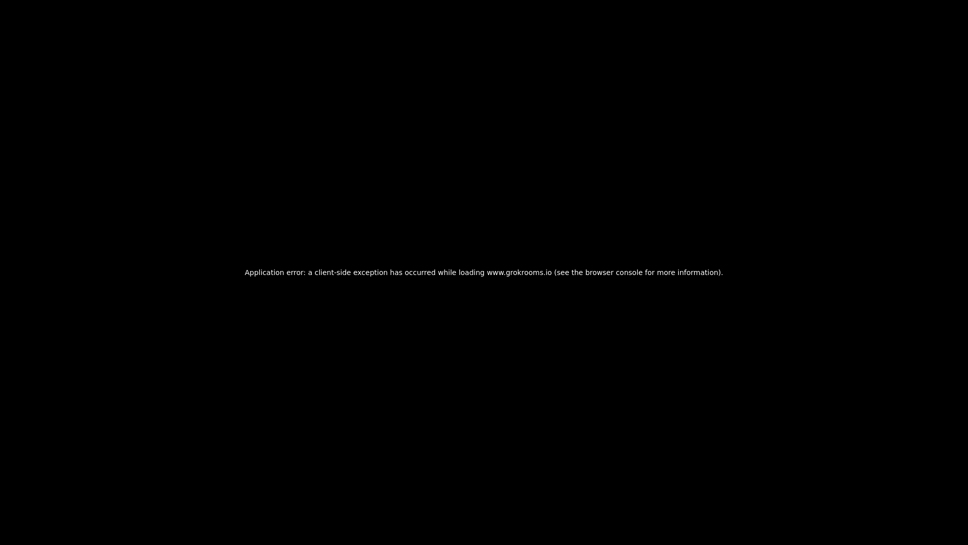 website screenshot of https://grokrooms.io/