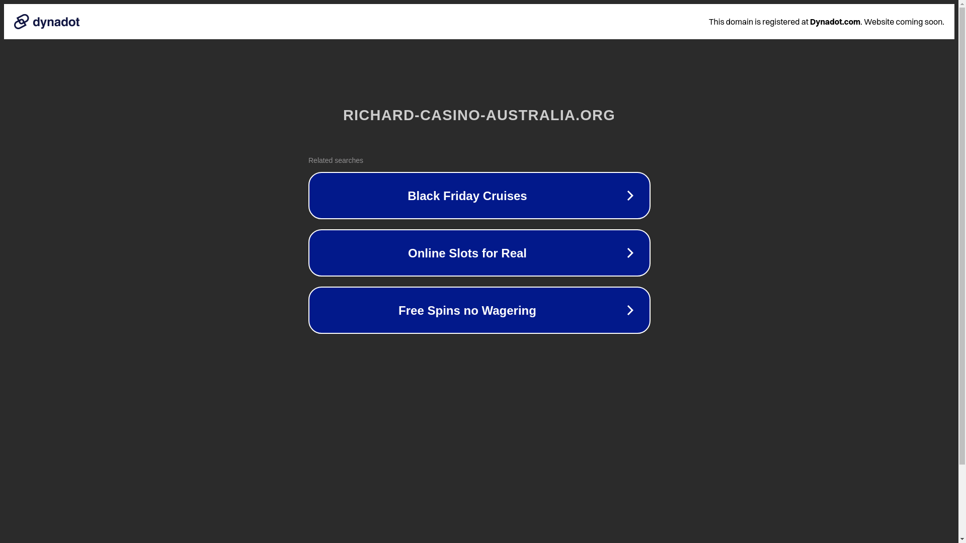 website screenshot of https://richard-casino-australia.org/