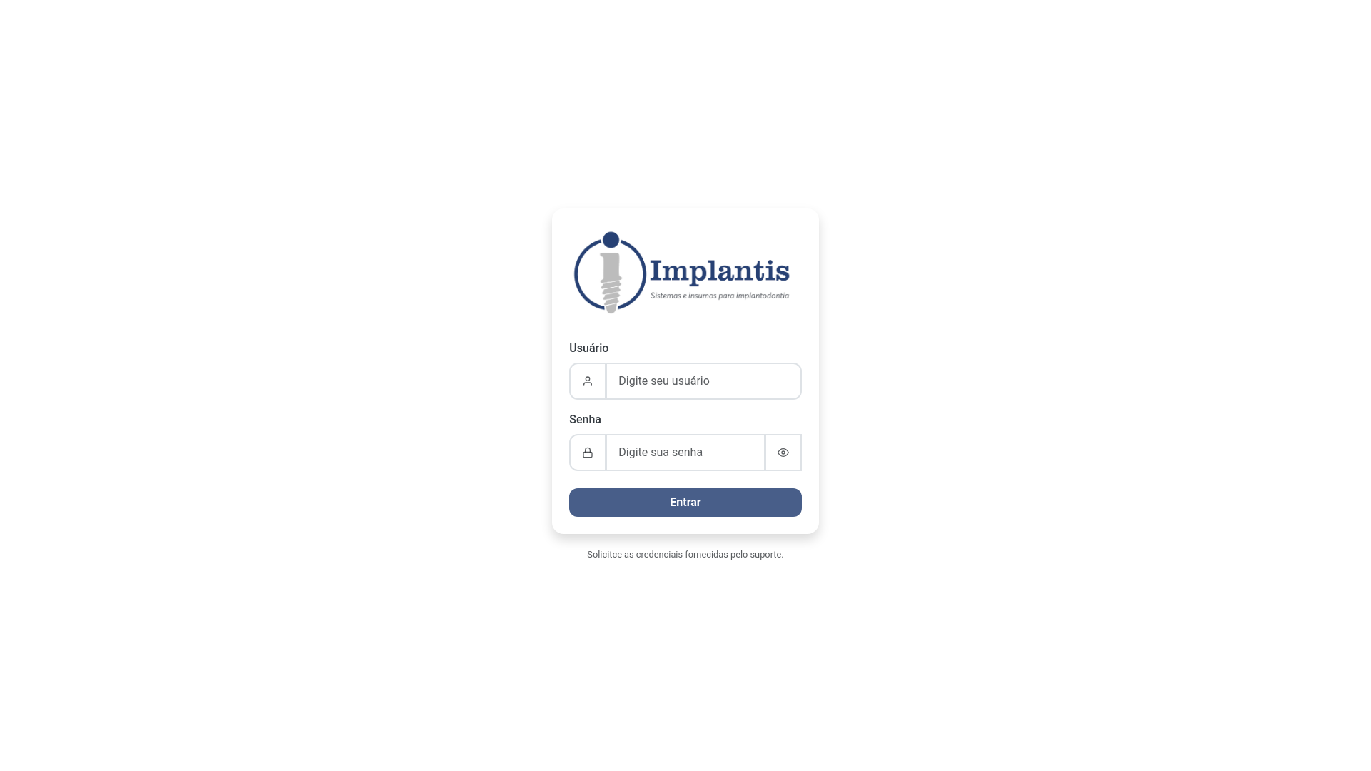 website screenshot of https://implantis.com.br/