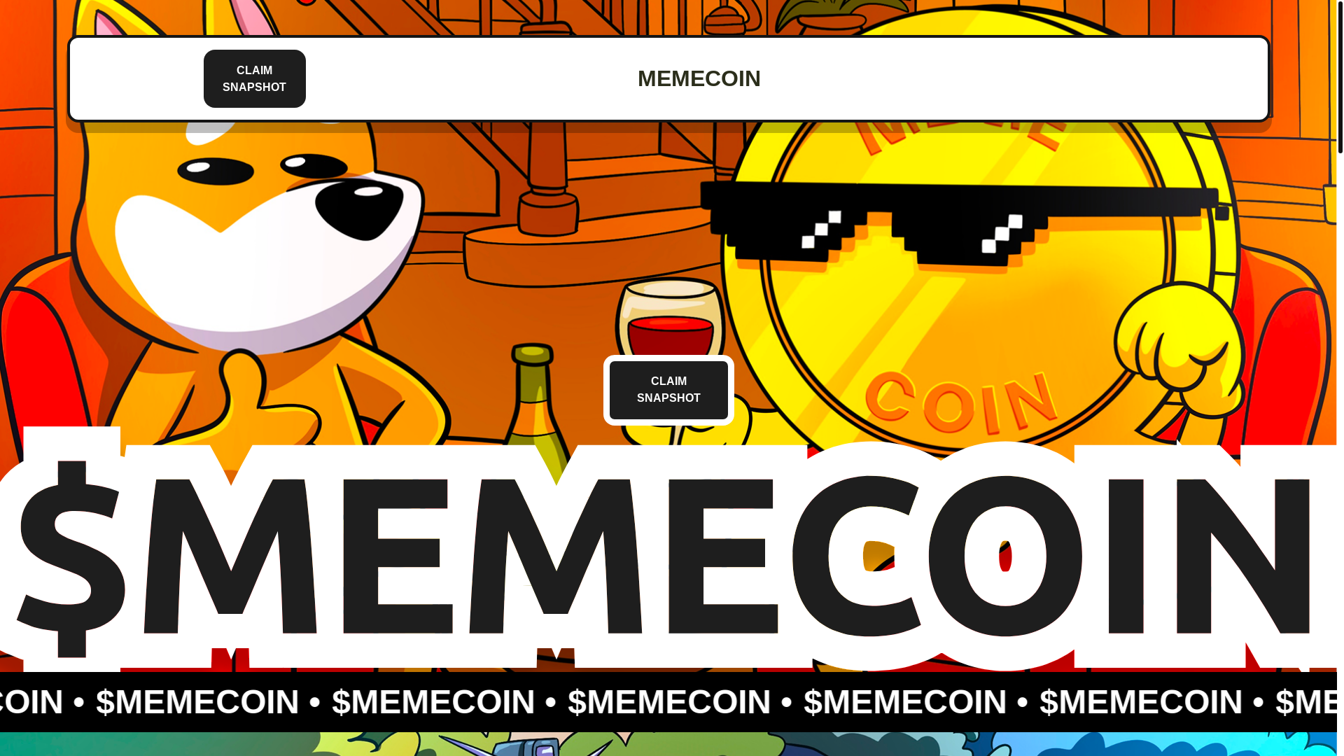 website screenshot of https://memecoin-exa.pages.dev/