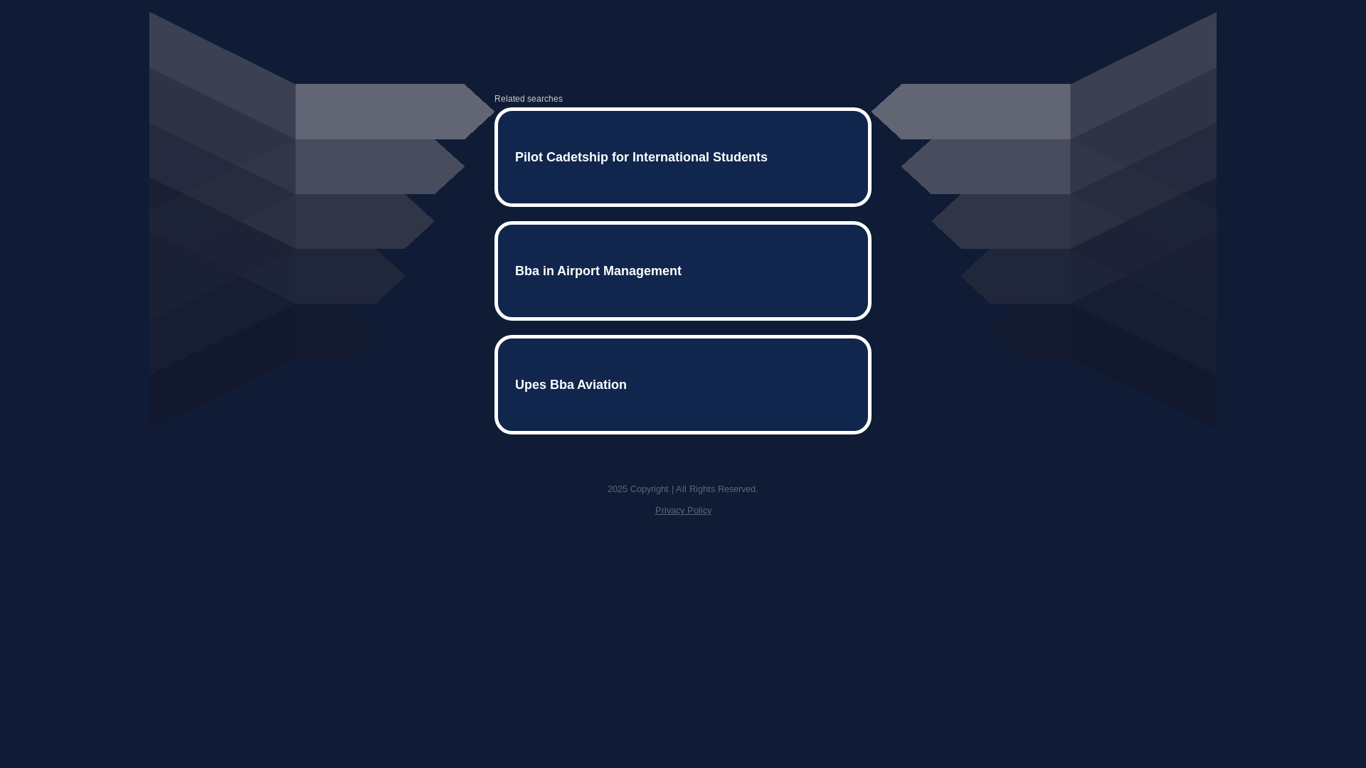 website screenshot of https://aviation-training-27104.bond/