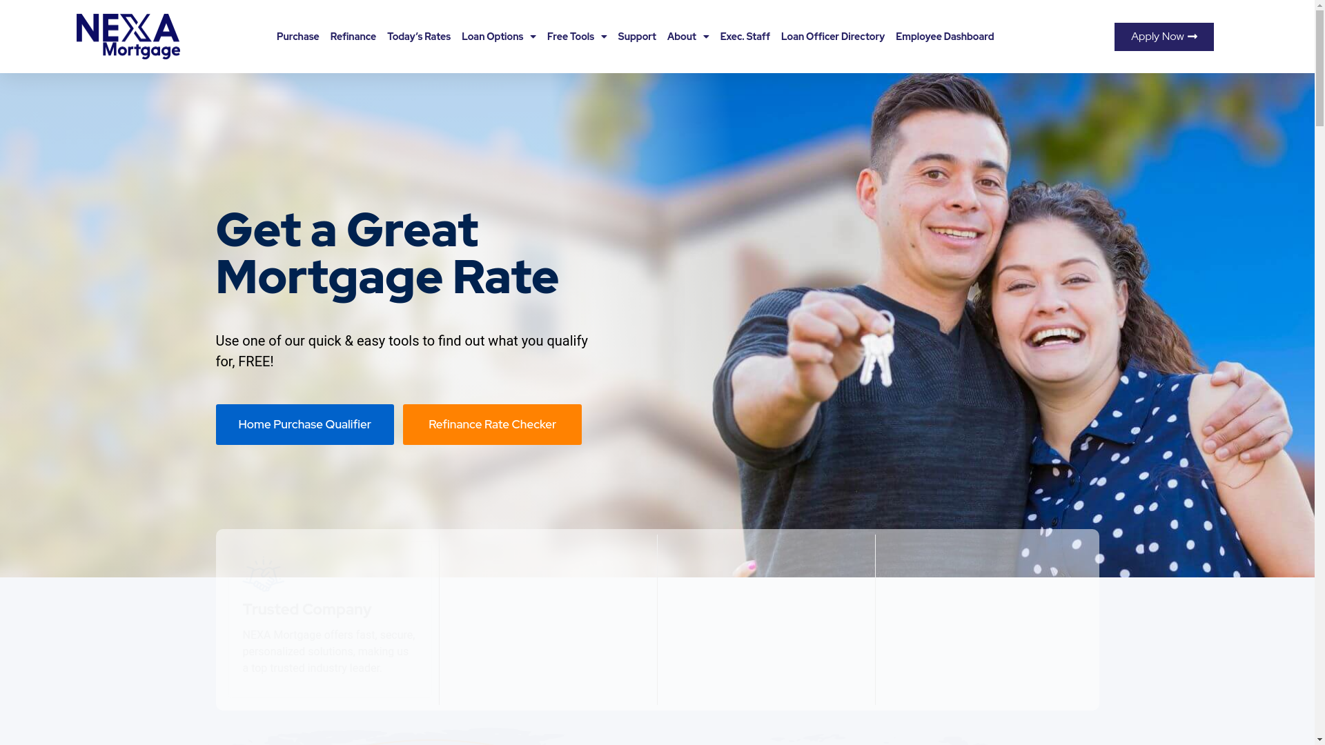 website screenshot of https://gomortgagetrack.com/
