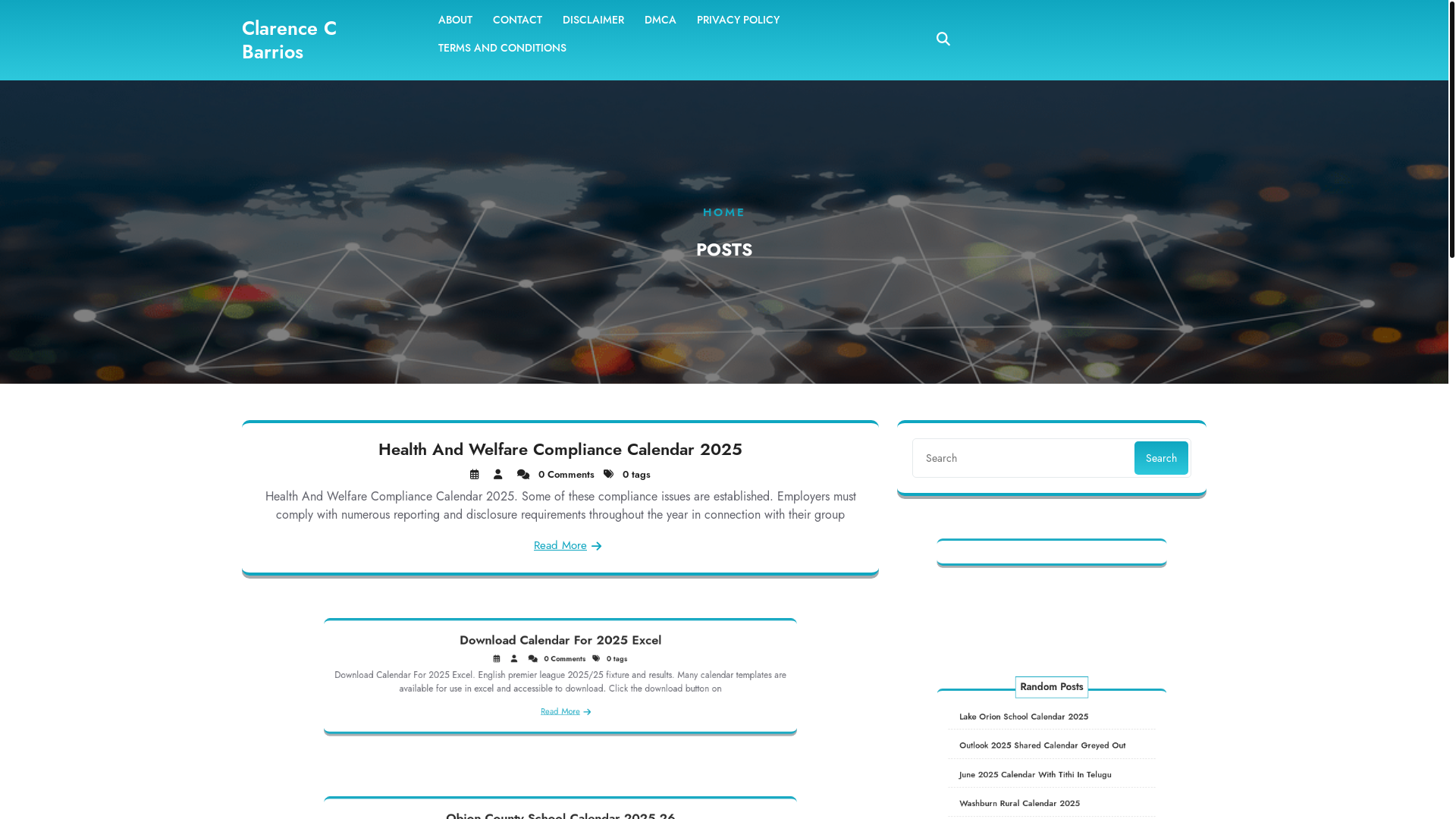 website screenshot of https://clarencecbarriosw.pages.dev/