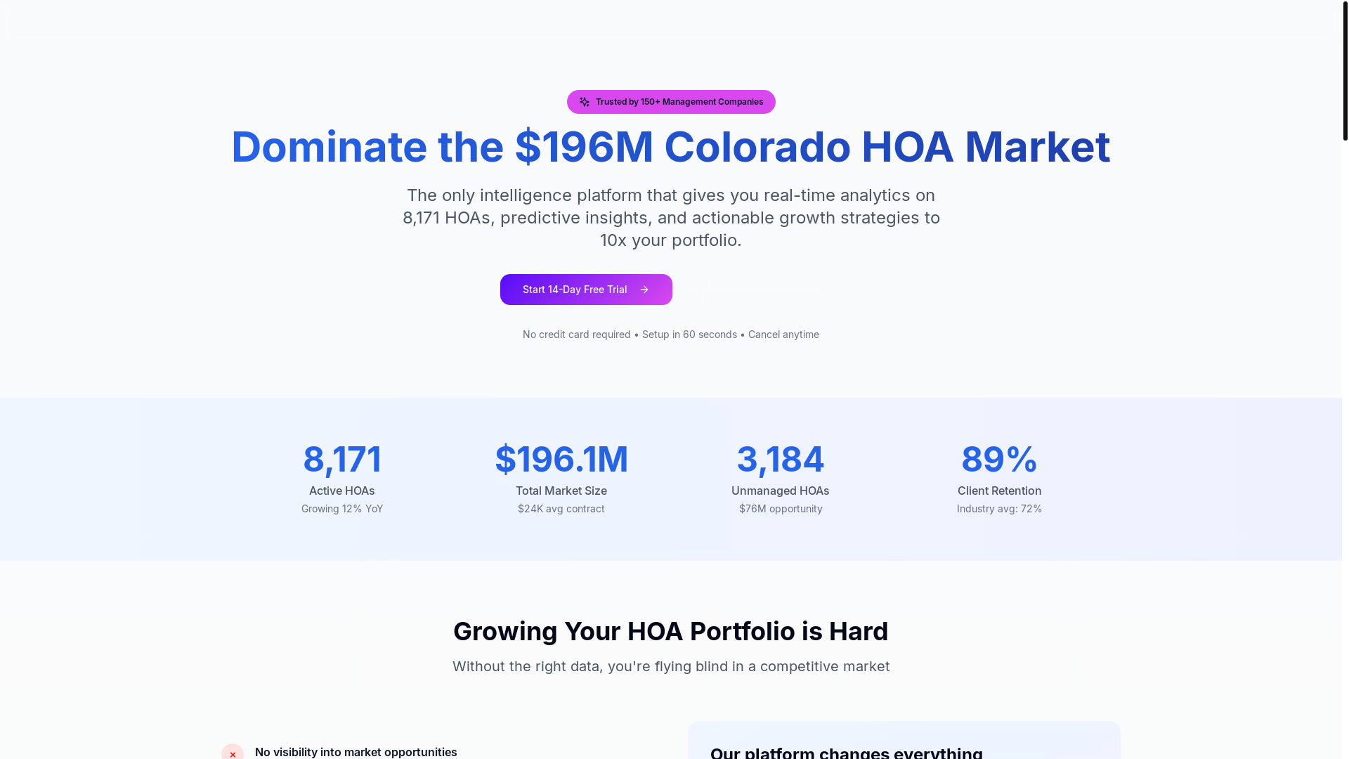 website screenshot of https://hoastats.com/