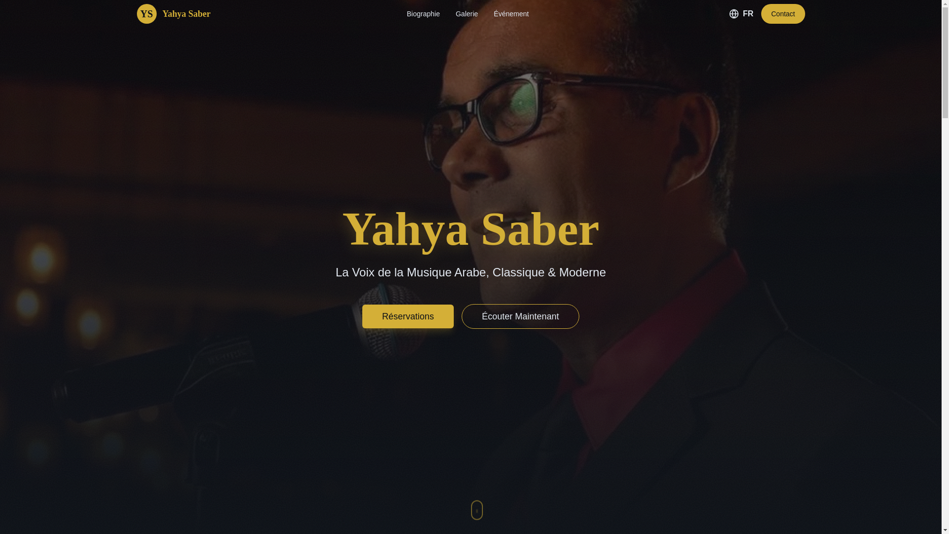 website screenshot of https://yahyasaber.com/
