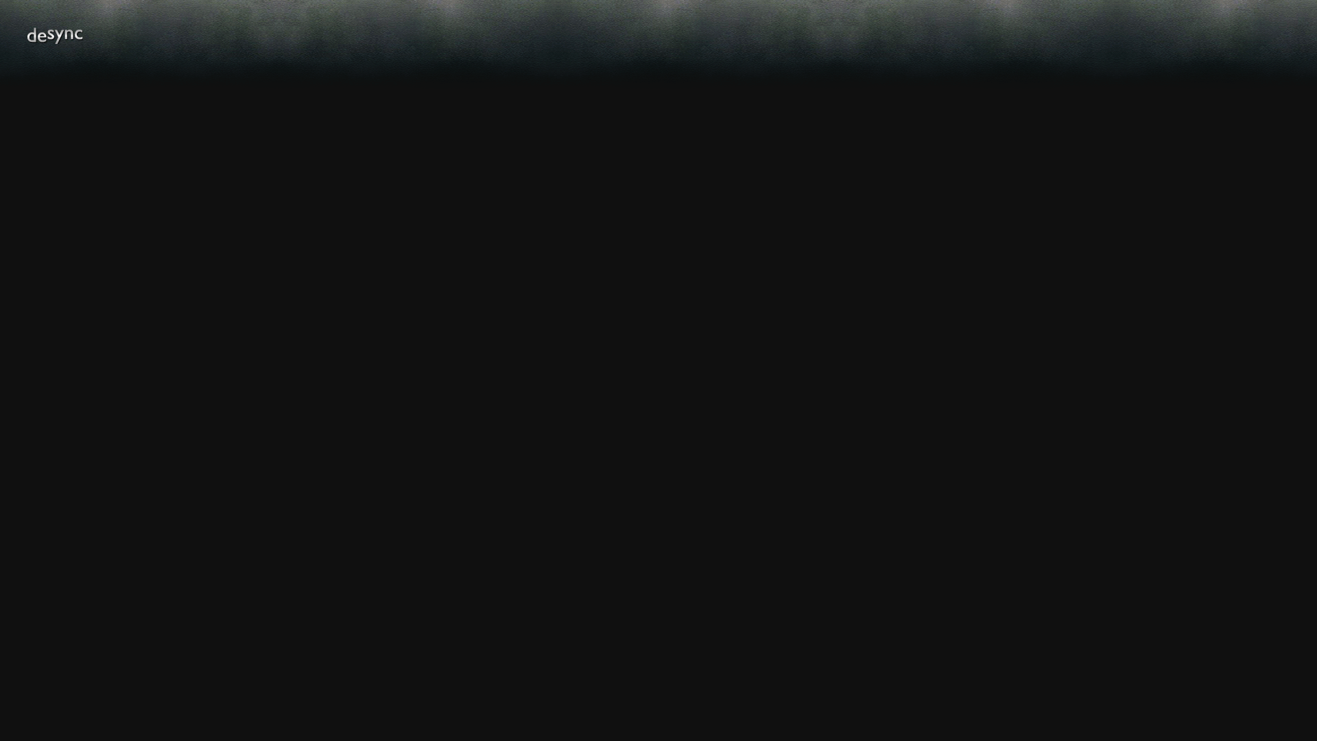 website screenshot of https://desync.com
