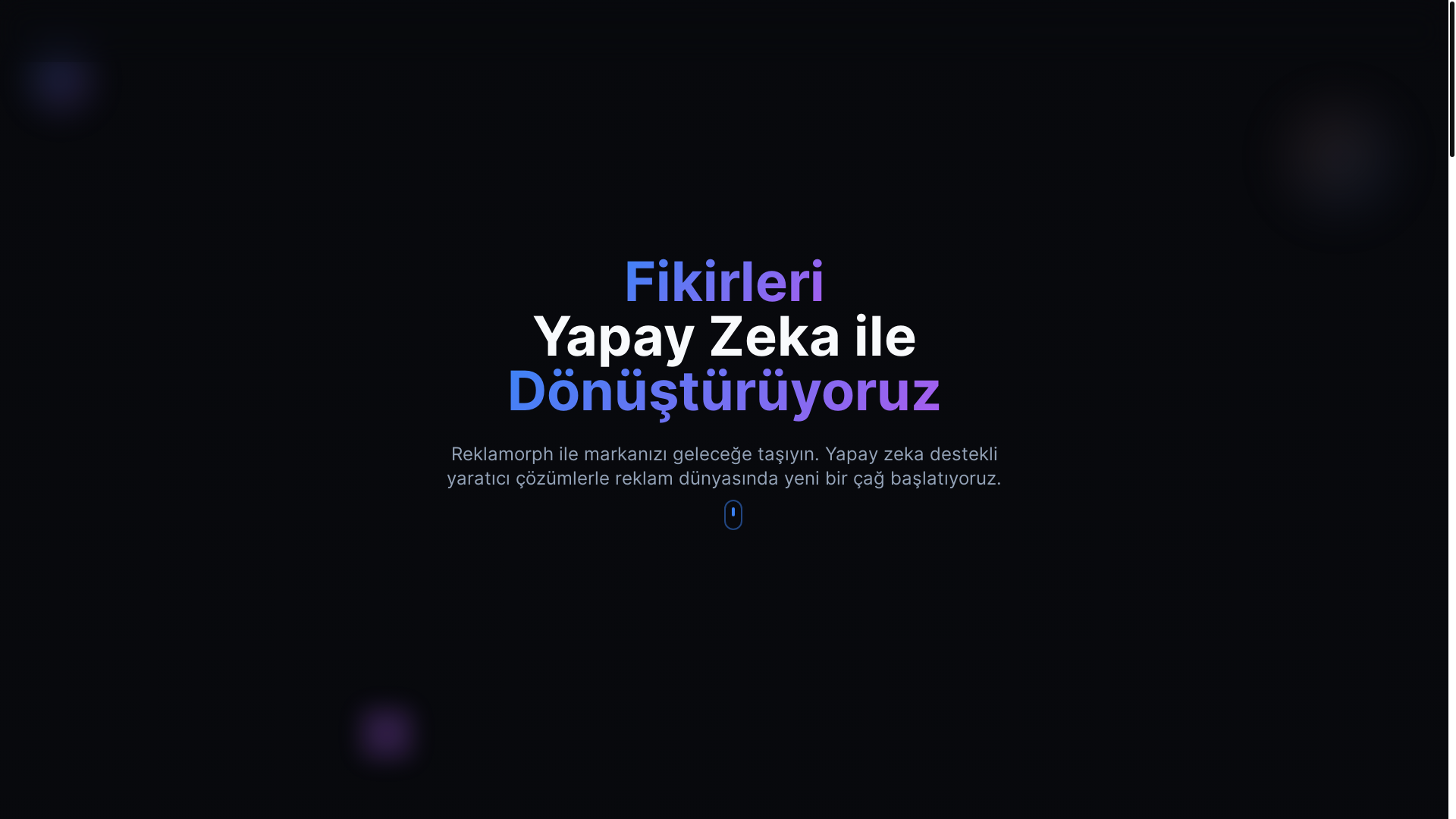 website screenshot of https://reklamorph.com/