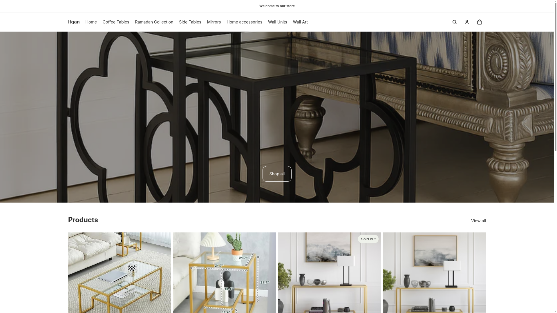 website screenshot of https://itqan-metal.com/