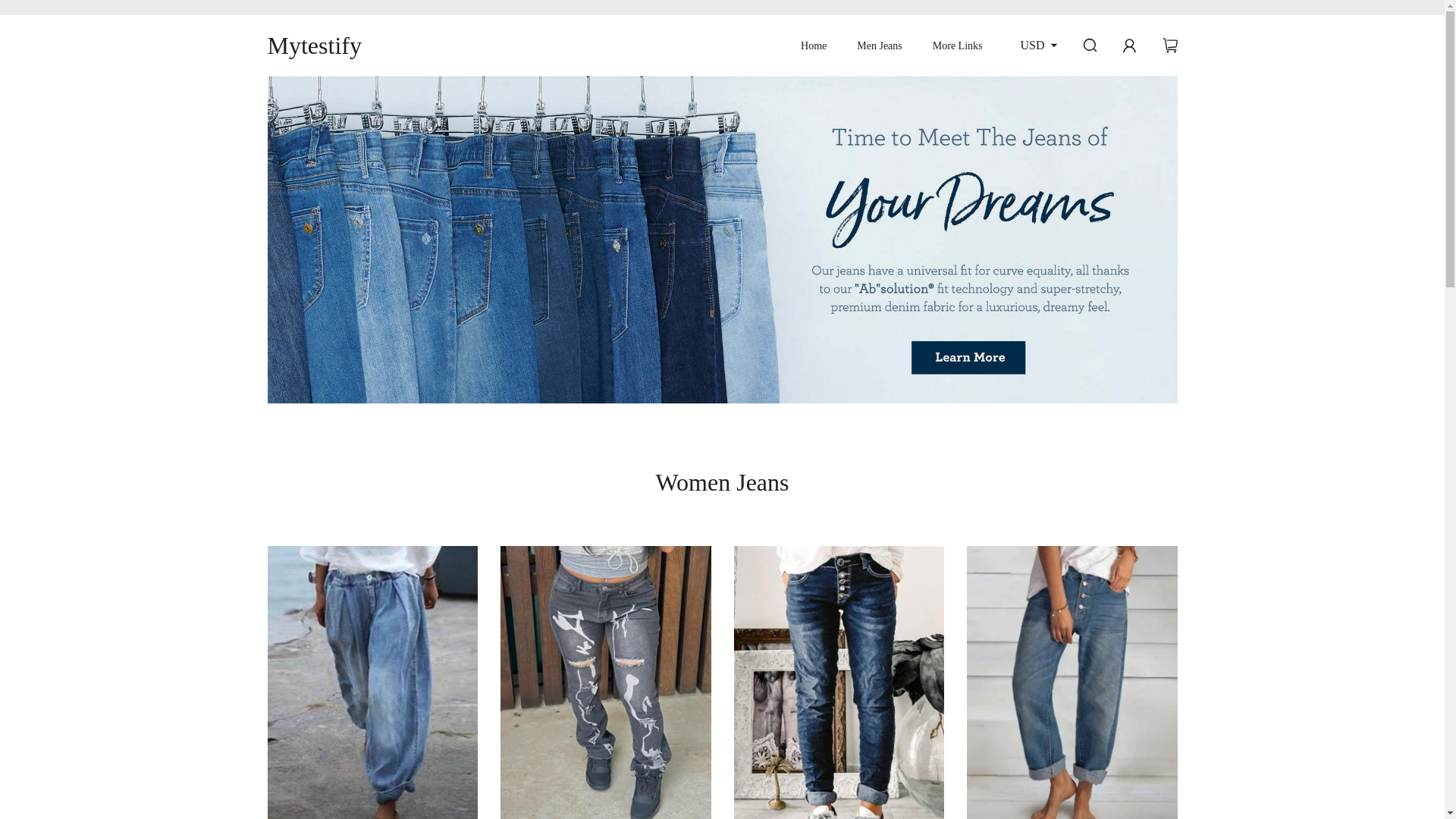 website screenshot of https://mytestify.com/