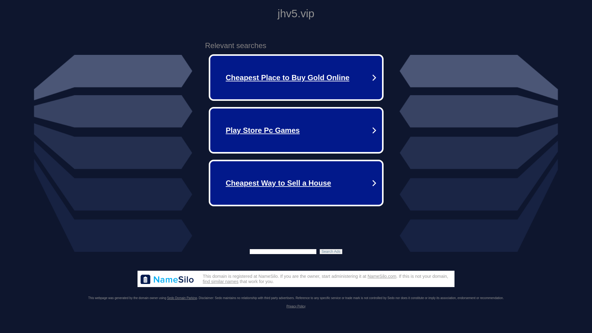 website screenshot of https://jhv5.vip/